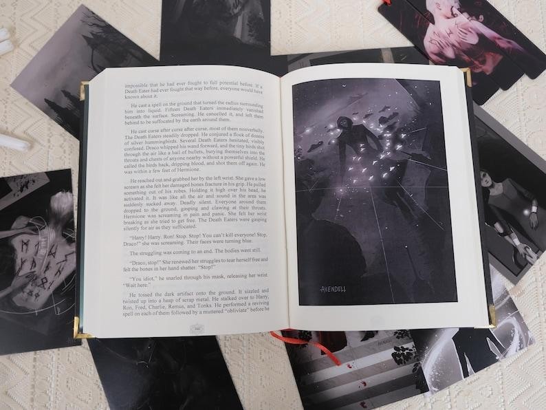 Manacled book Hardcover-Complete 3 Volume Set with Illustrations Dramione Fanfic