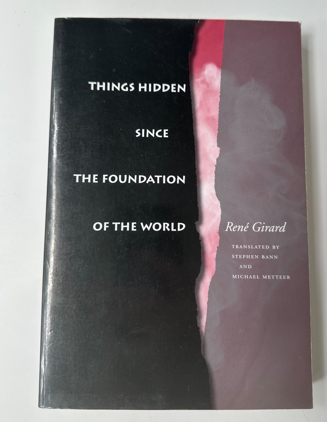 René GIRARD / Things Hidden Since the Foundation of the World – Paperback 1987