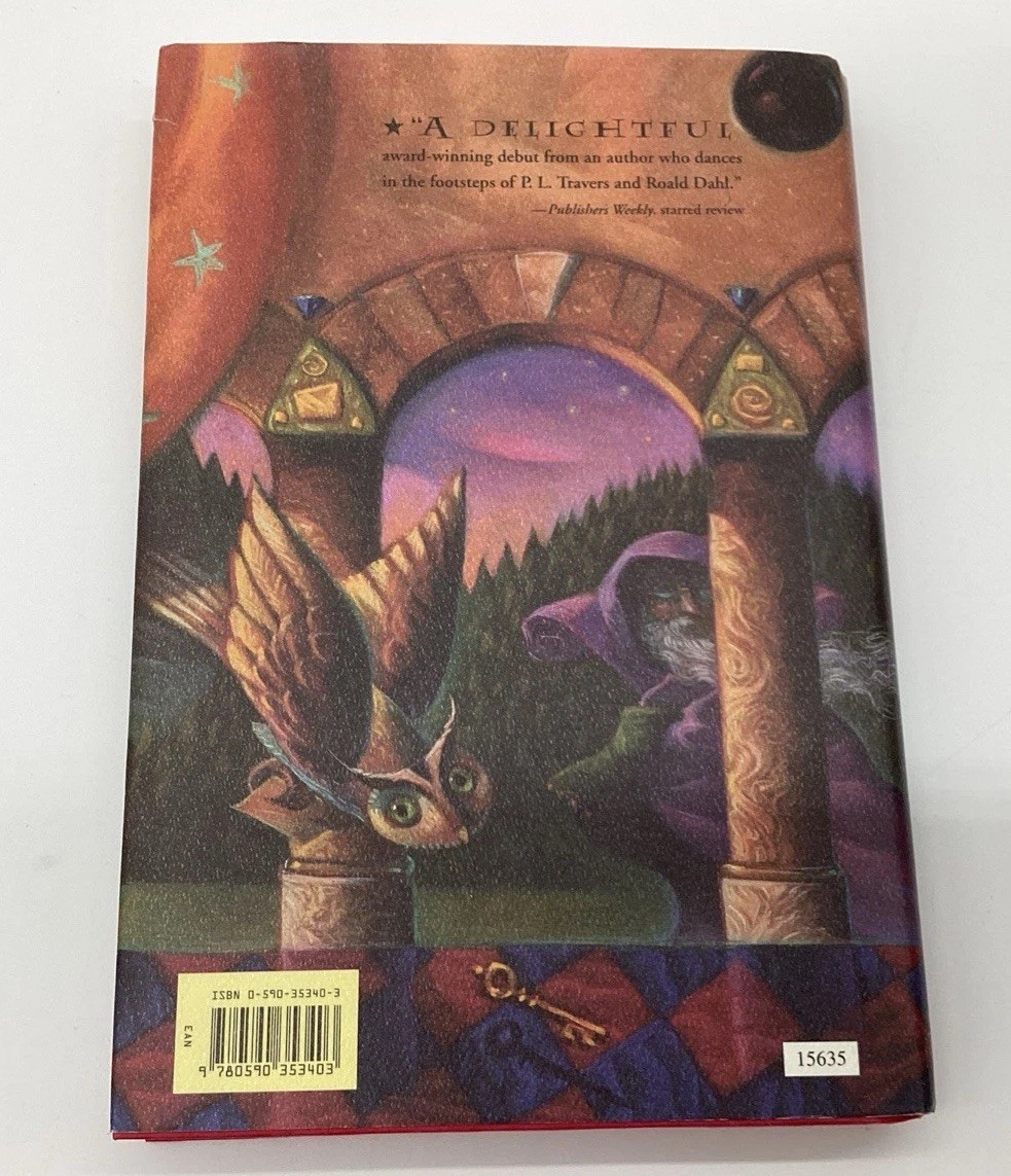 LOT OF 7 HARRY POTTER HARDCOVER BOOKS #1-7, ALL 1st ADDITIONS BY J K ROWLING