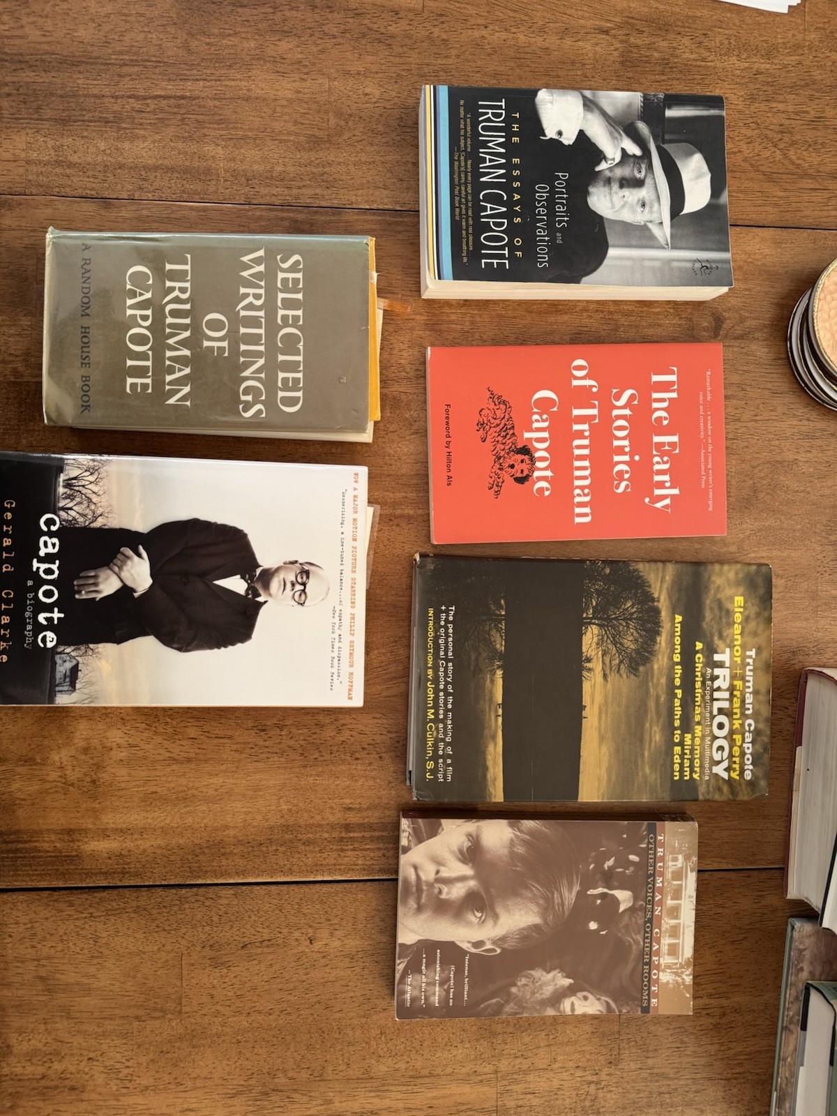 Truman Capote Book and Movie Set – 22 Books And 9 Videos By And About Capote