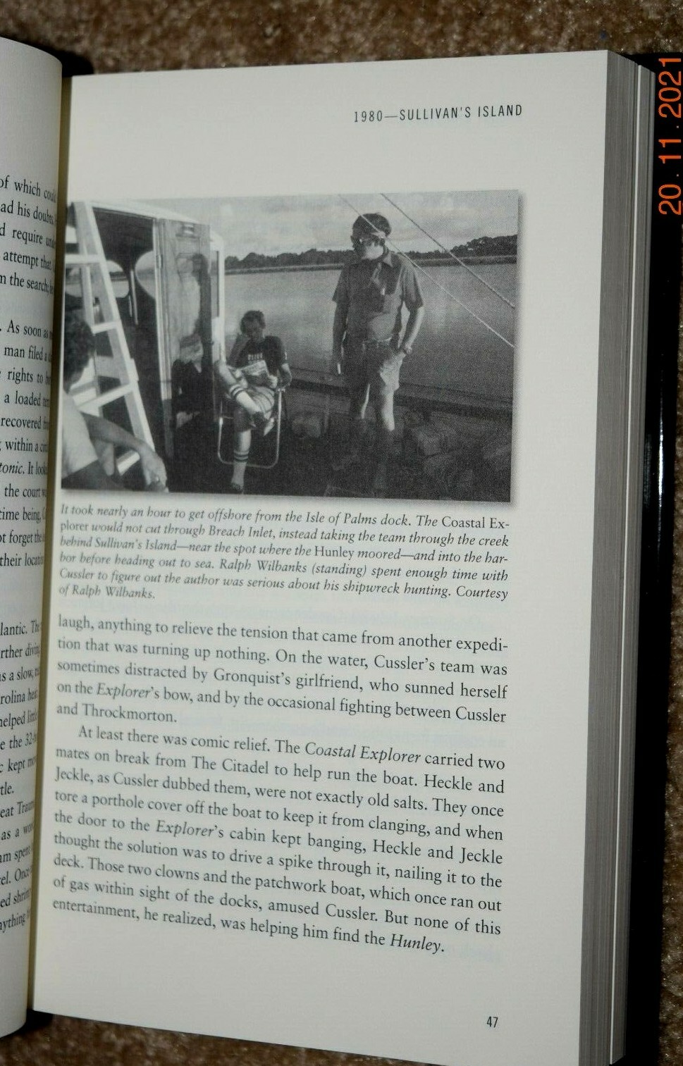 “SEA OF DARKNESS” by BRIAN HICKS, 476Pages, Hard Cover, Signed, New, (c) 2014