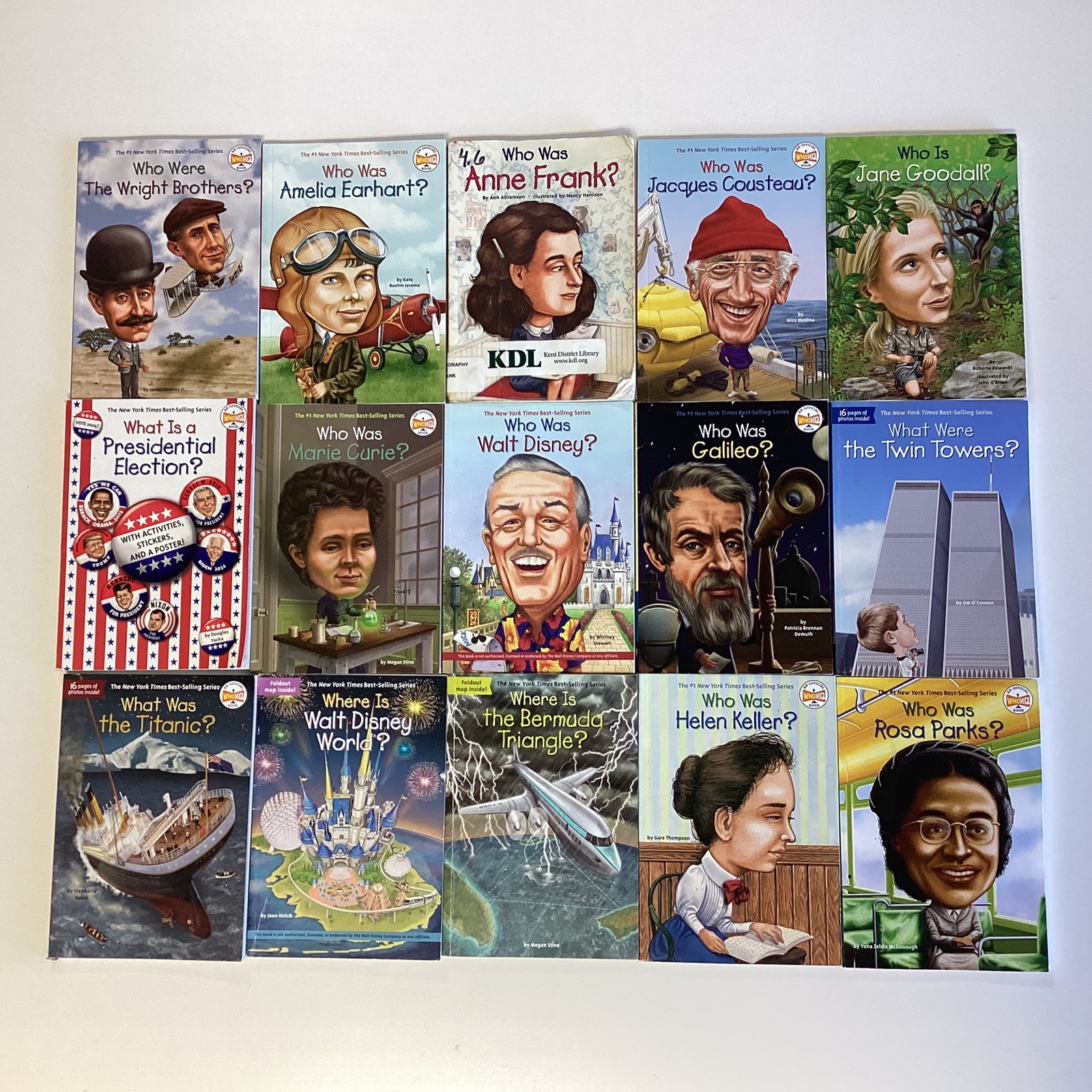 Who HQ Who What Where 15 Book Lot