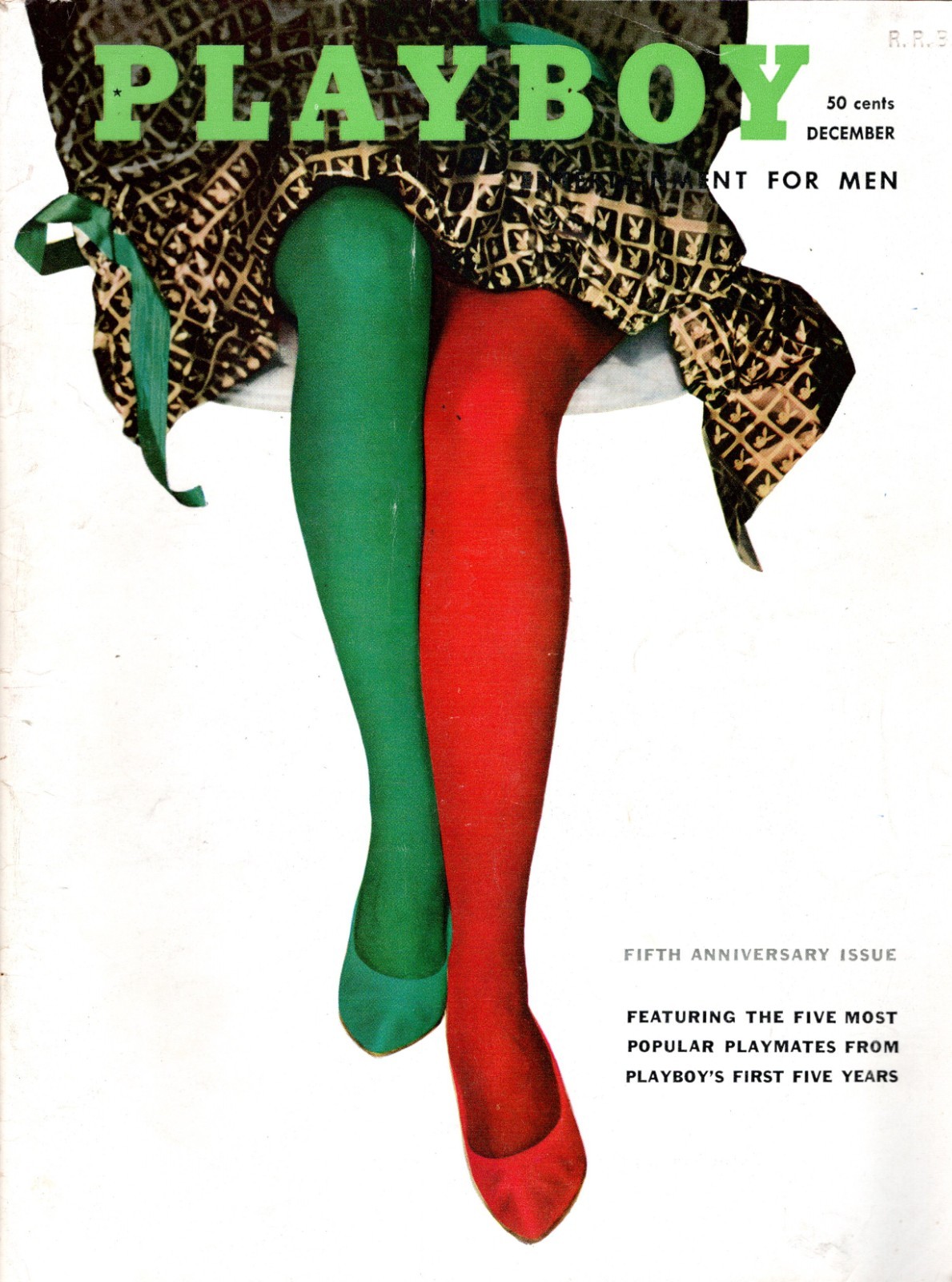 Playboy Magazine December 1958 Centerfold INTACT **FREE SHIPPING**