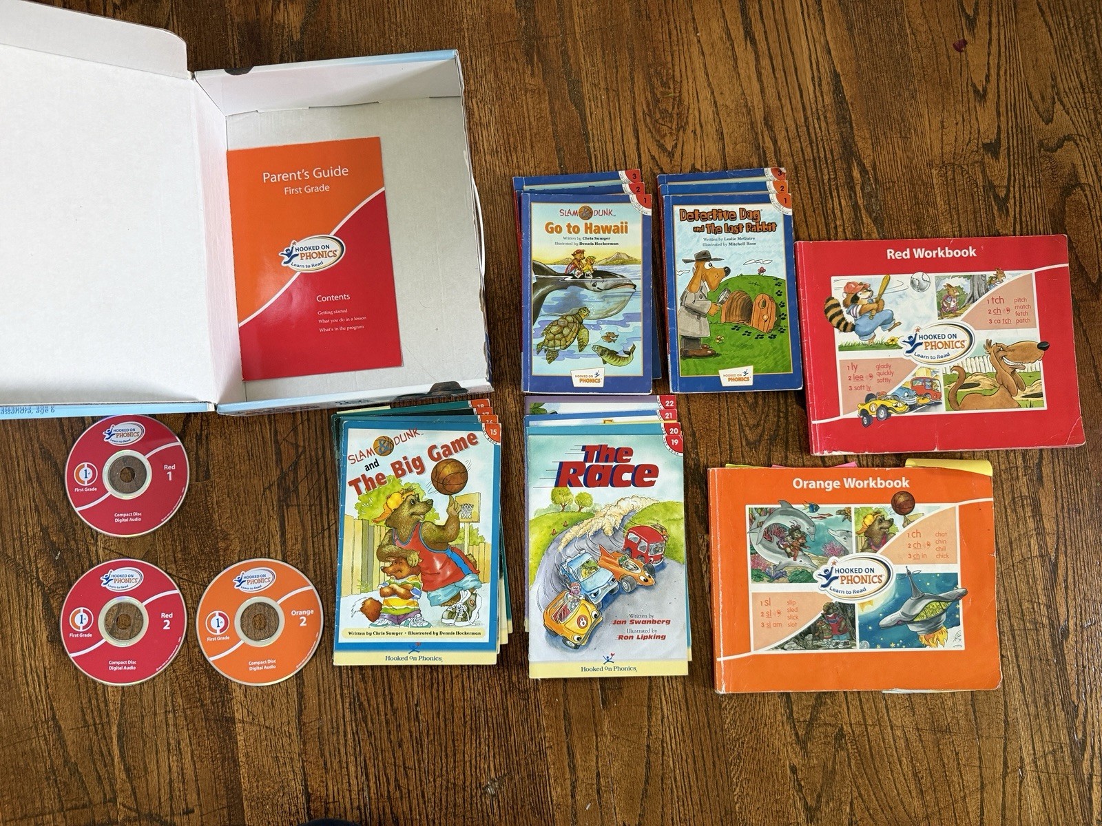Hooked on Phonics Box Set Learn to Read K-1st First Grade *Read* J59