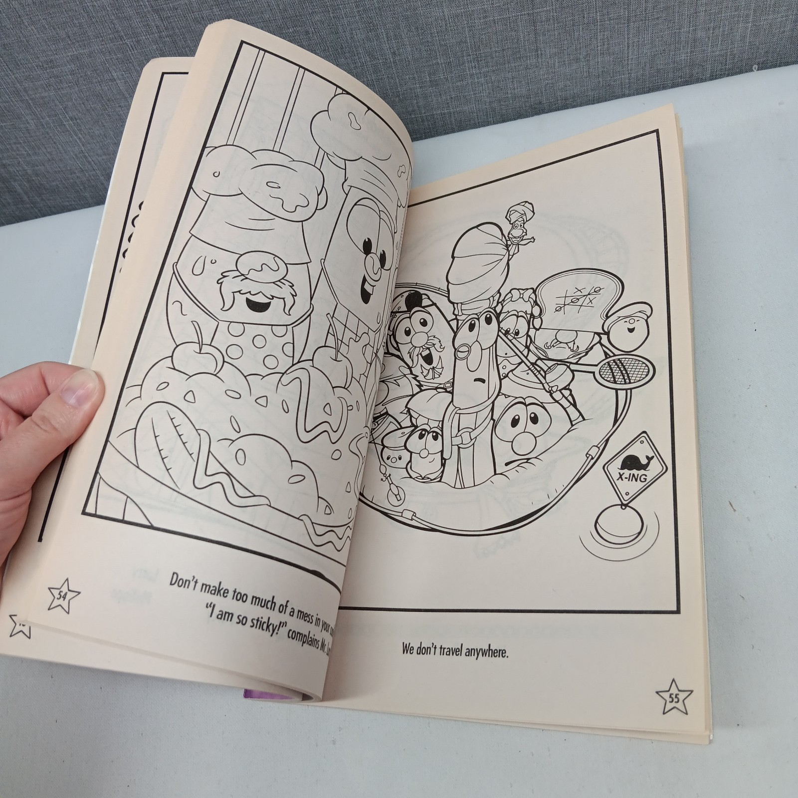 Big Idea VeggieTales Veggie Fever Jumbo Coloring Activity Book 2007 112 pages