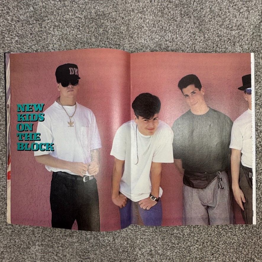 2 Teen Dream Magazines 17 Fall 1989 & 19 Spring 1990 NKOTB Gibson Savage Abdul