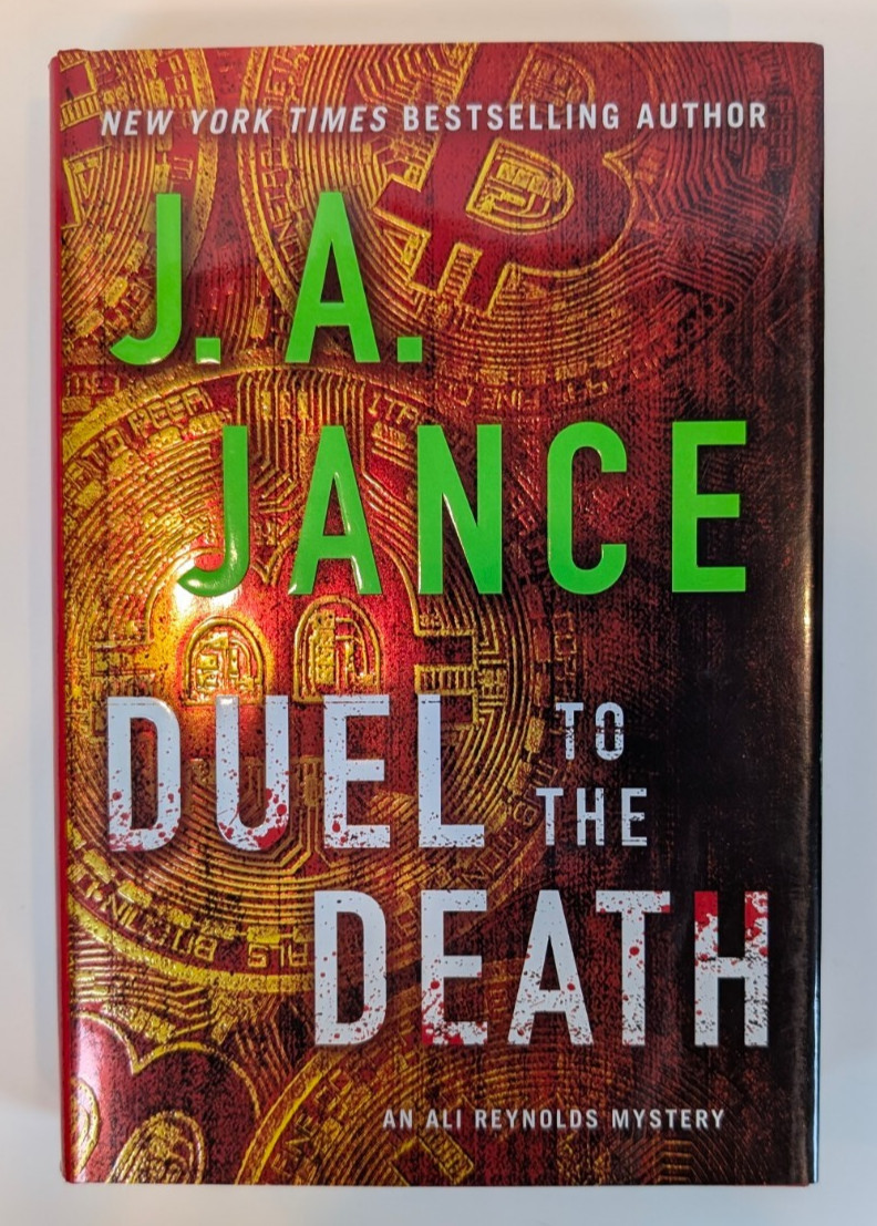 J.A. Jance Book Lot of 4: JP Beaumont Ali Reynolds 1st Editions, Birds of Prey