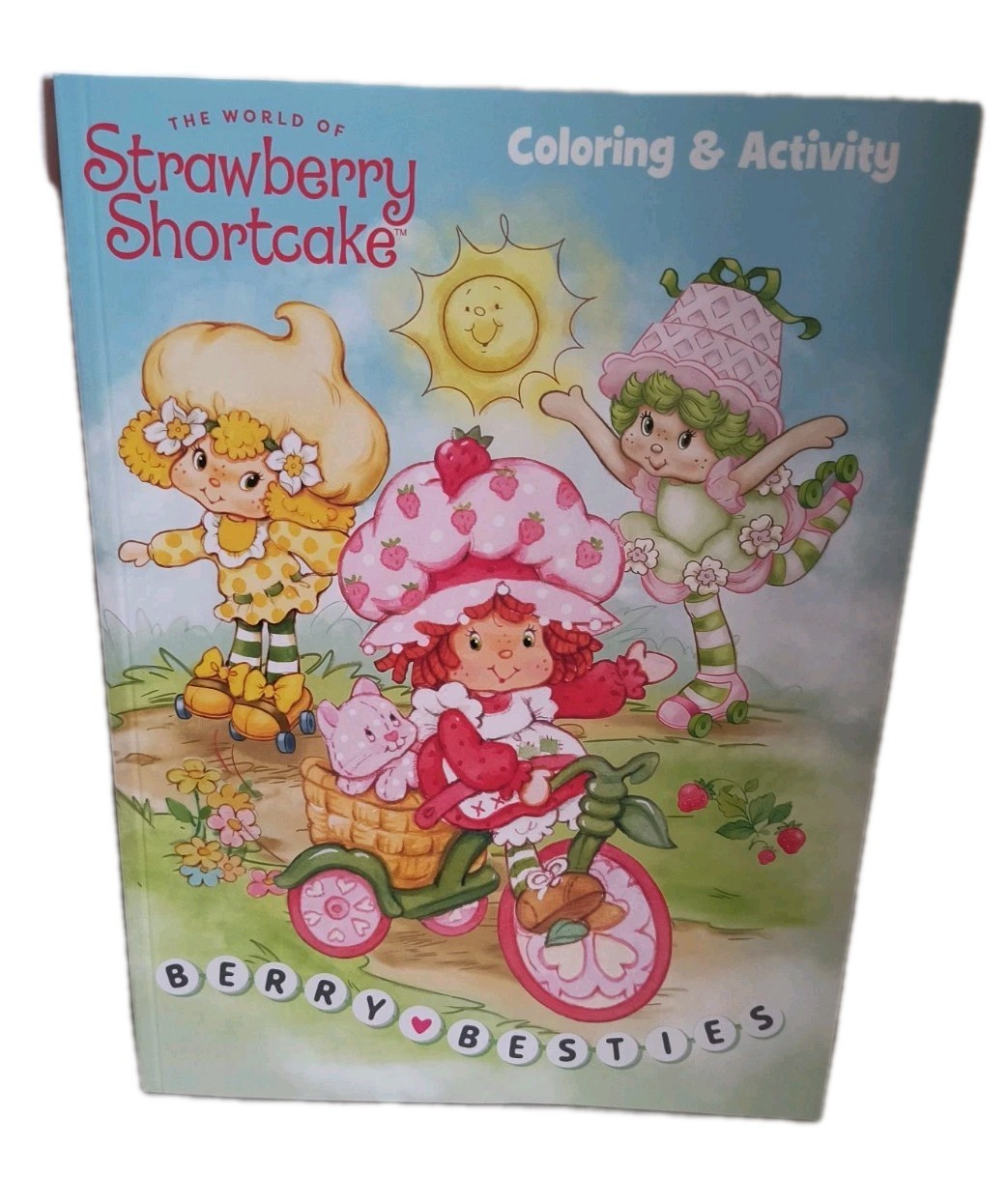 Strawberry Shortcake Jumbo Coloring & Activity Book Tear/Share Pages 🆕🆓 ship!