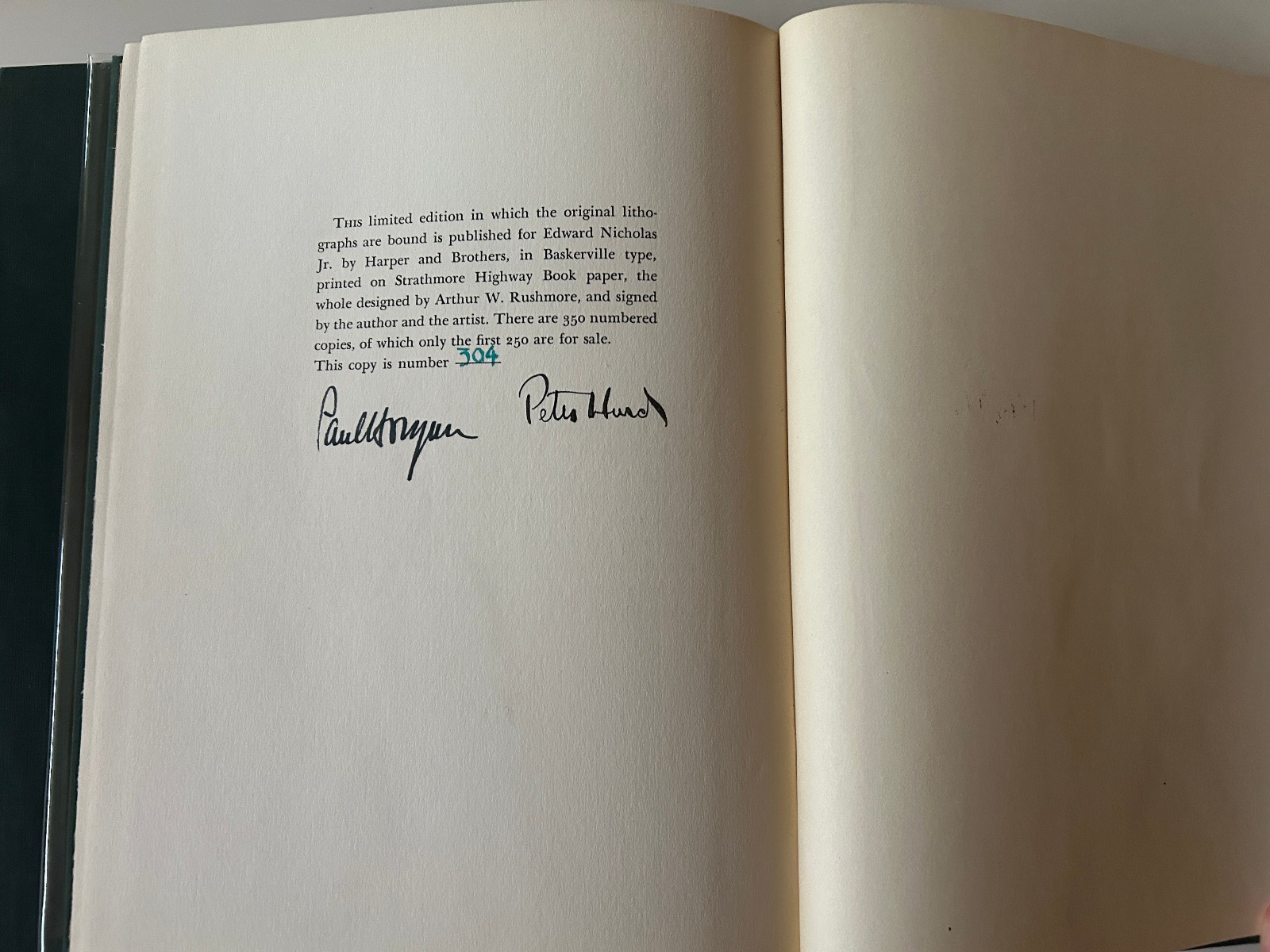 Return of the Weed. Paul Horgan. SIGNED! Ltd Edition #304/350 w/DJ & Slipcase