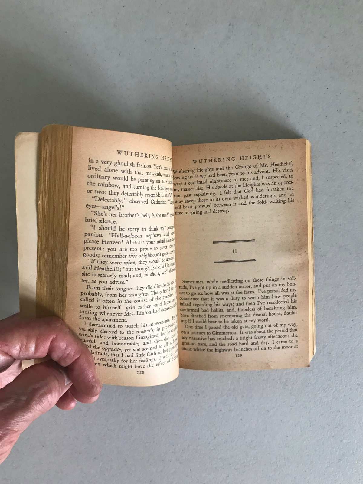 Wuthering Heights by Emily Bronte Vintage A Washington Square Press Paperback
