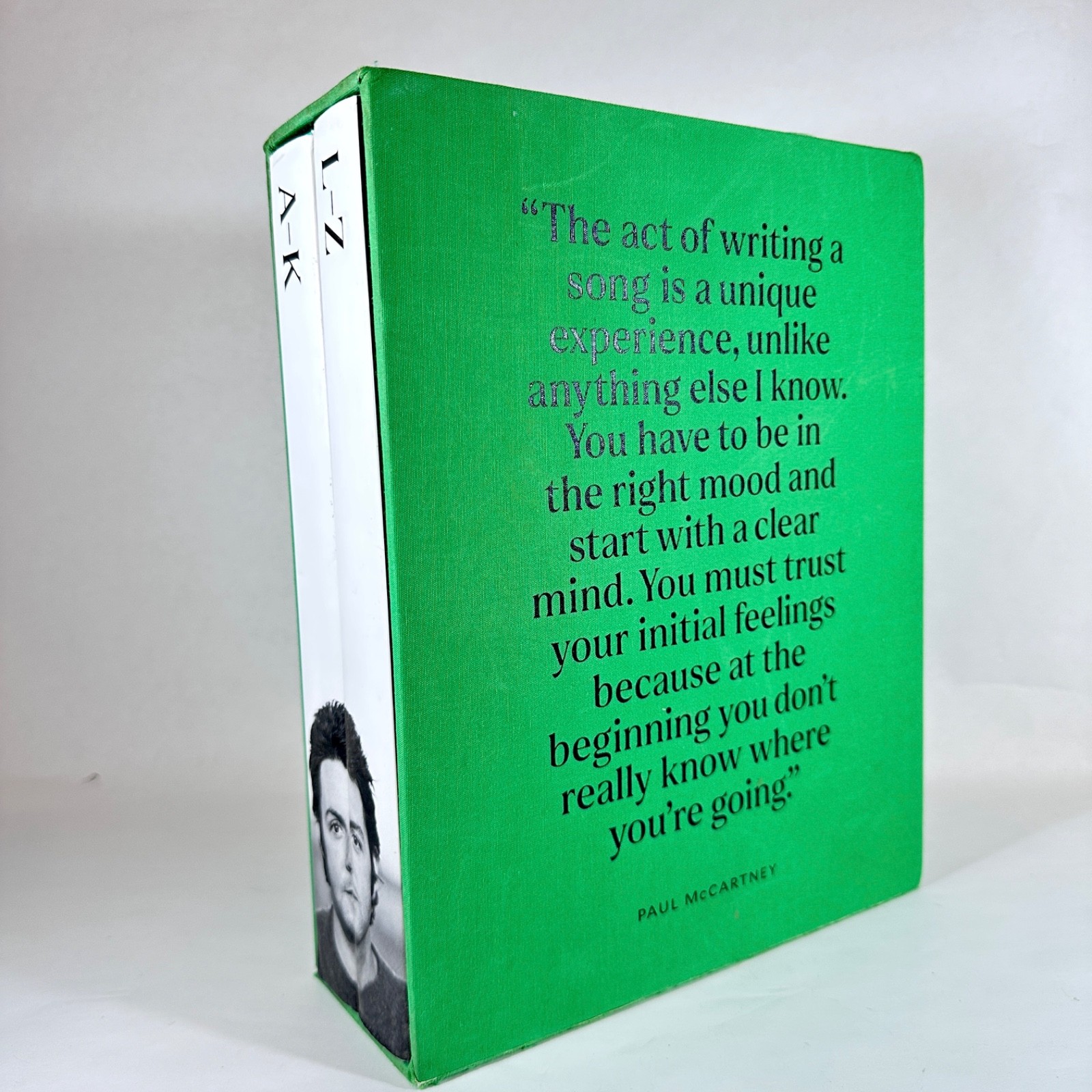 Paul McCartney: The Lyrics 1956 to the Present, Box Set, HC, 1st Edition, 2021