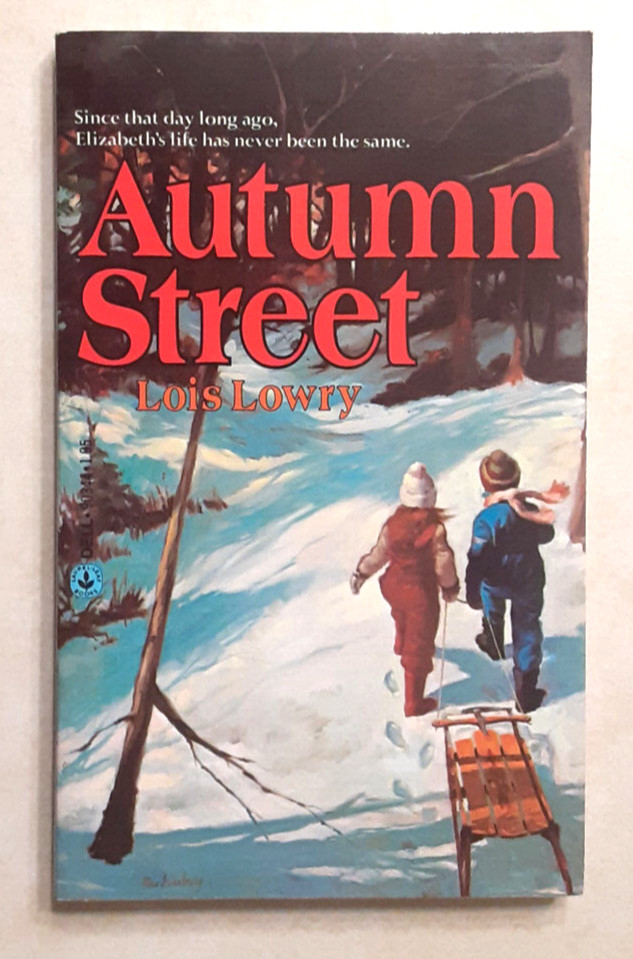 Autumn Street Lois Lowry SIGNED Autographed Vintage Paperback YA Novel 1980/1982