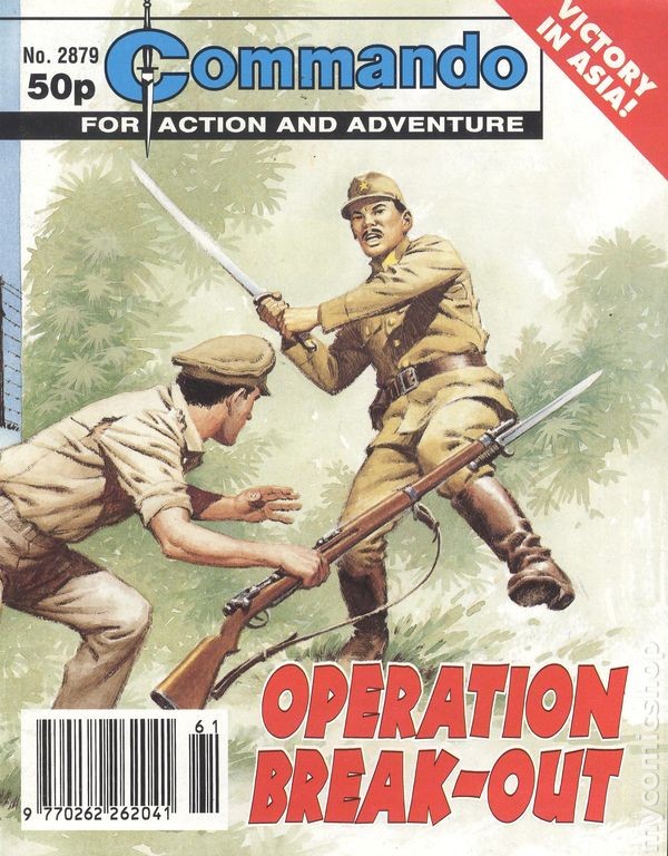 Commando for Action and Adventure #2879 VG 4.0 1995 Stock Image Low Grade