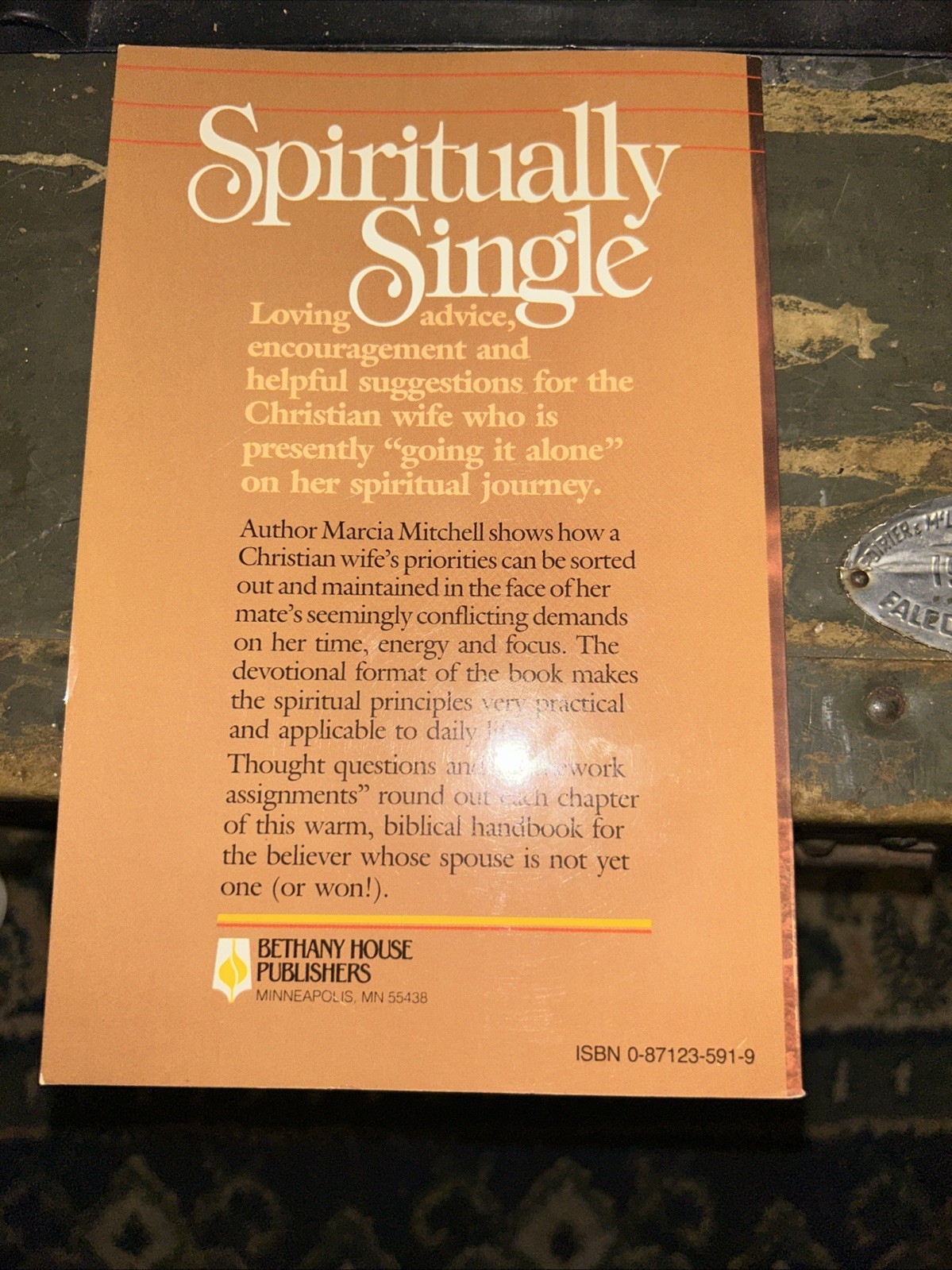 SPIRITUALLY SINGLE By Marcia Mitchell **Mint Condition** C11