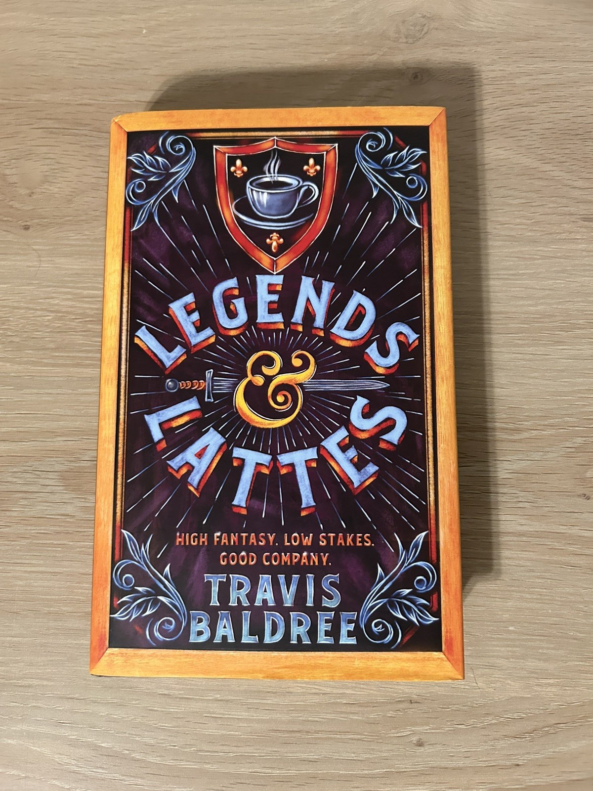 Legends & Lattes by Travis Baldree Hardback Book
