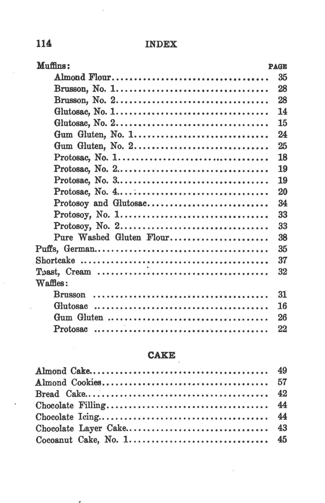1912 Diabetic Cook Book 116 Pages
