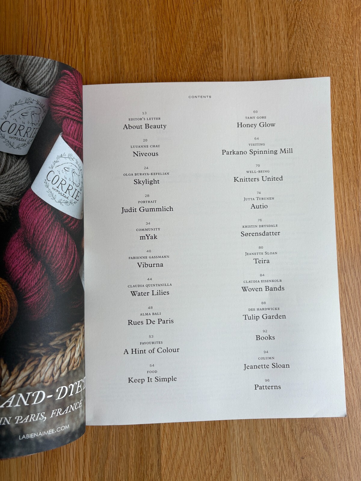 LAINE Nordic Knit Life Magazine Autumn 2021, Issue 12