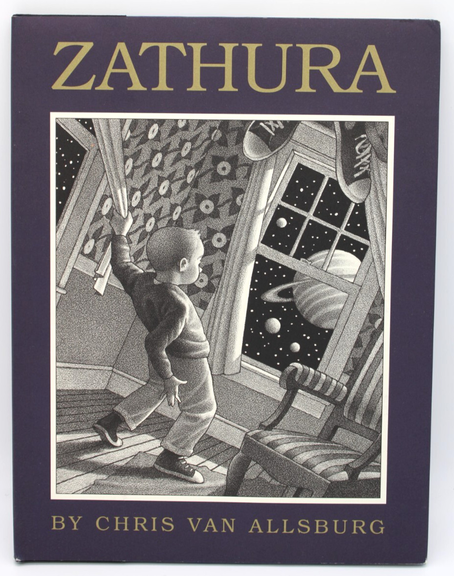 ZATHURA – A Space Adventure Signed by Chris Van Allsburg 2002 1st Edition DJ HC