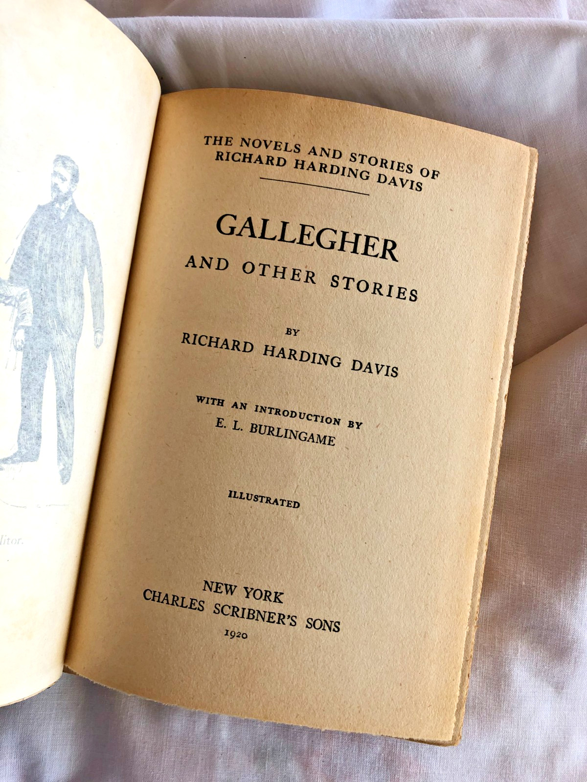 Gallegher & Other Stories R H Davis 1920 ILLUS. HB Charles Scribner’s Sons