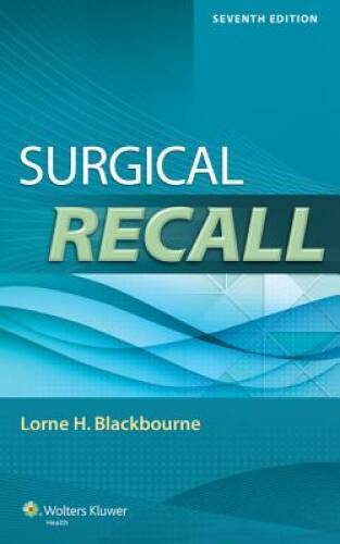 Surgical Recall (Recall Series) – Paperback – VERY GOOD