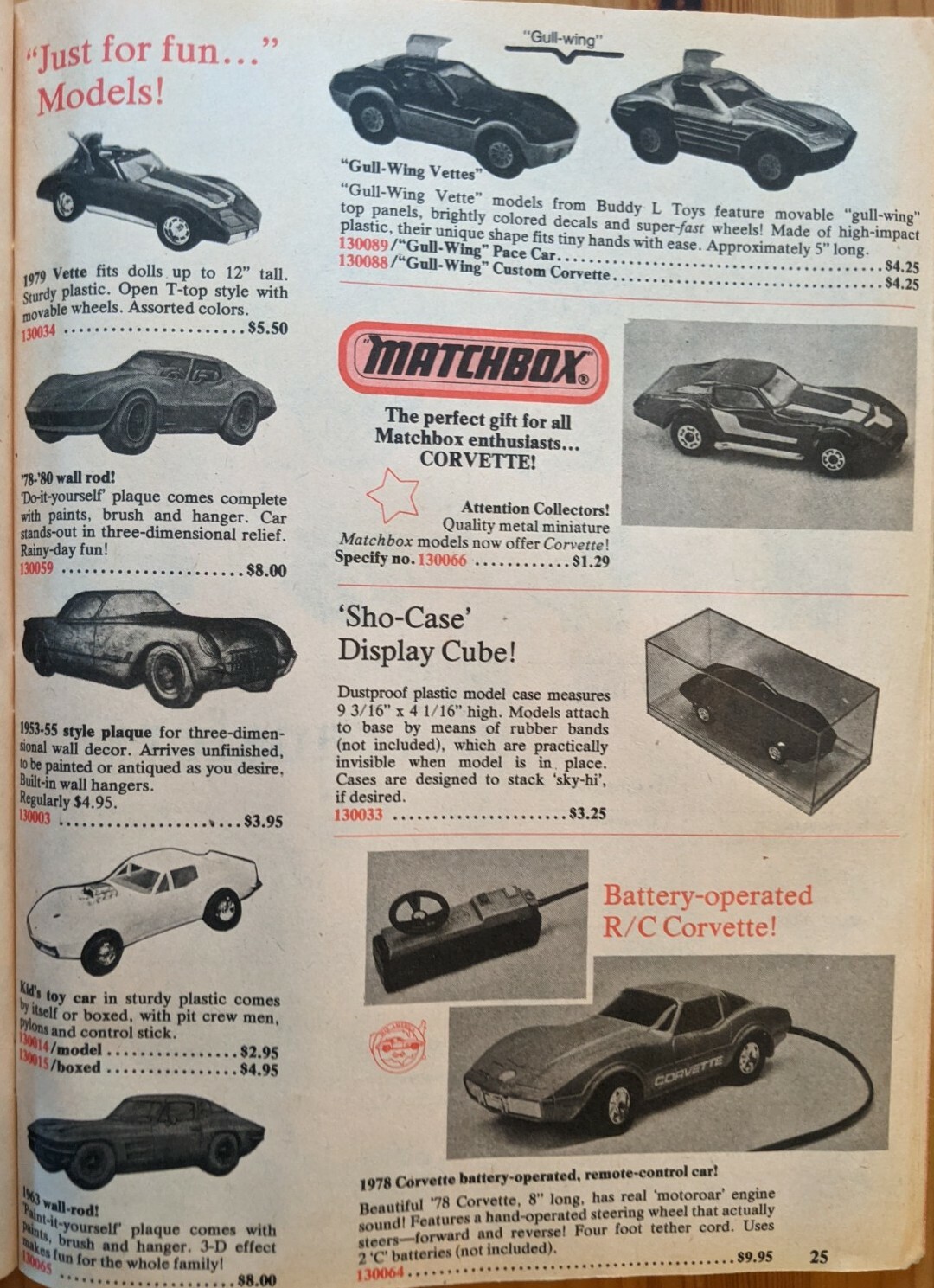 Mid America Effingham IL Corvette Catalog #188 1980 80 pages Fun Photos