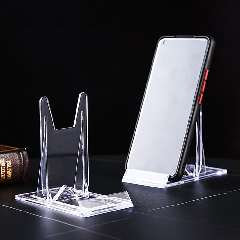 2-20PCS Clear Acrylic Stand Easel for Sports Trading Cards,Photos,Plates,Phones