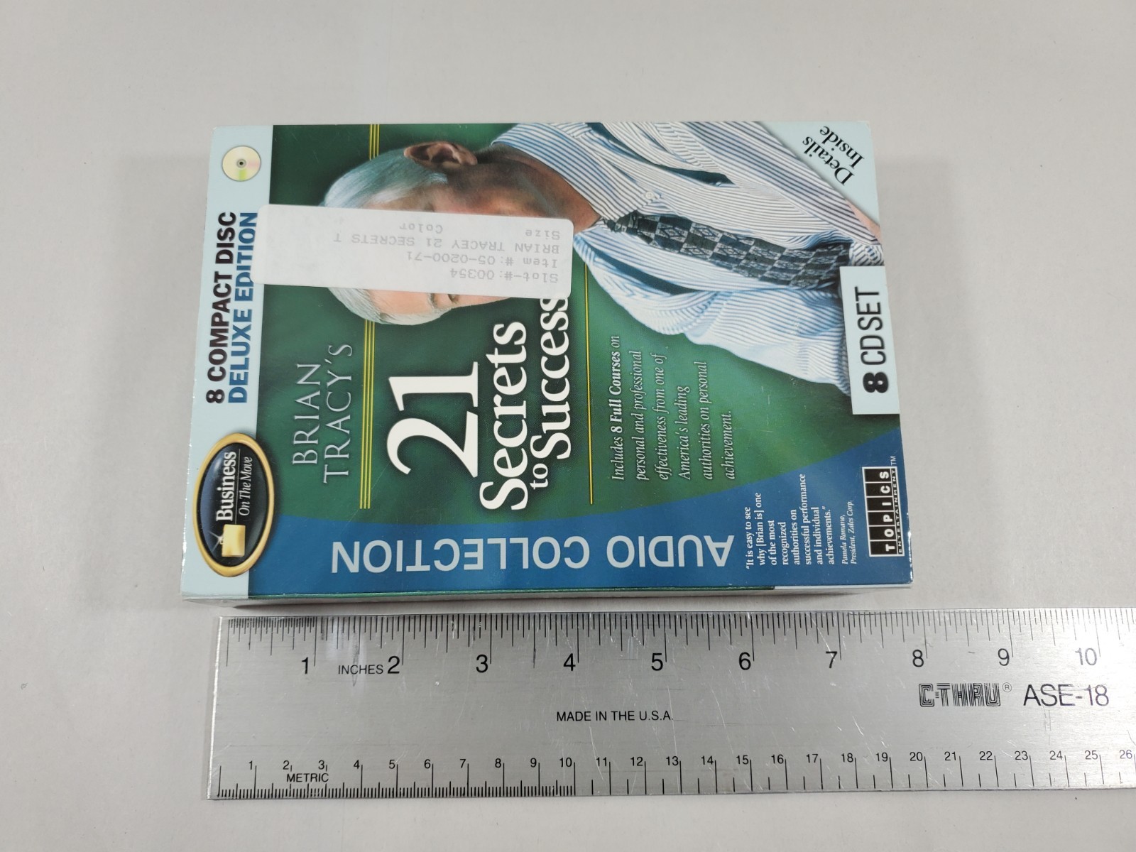 Brian Tracys 21 Secrets to Success Audio CD Set By Tracy, Brian