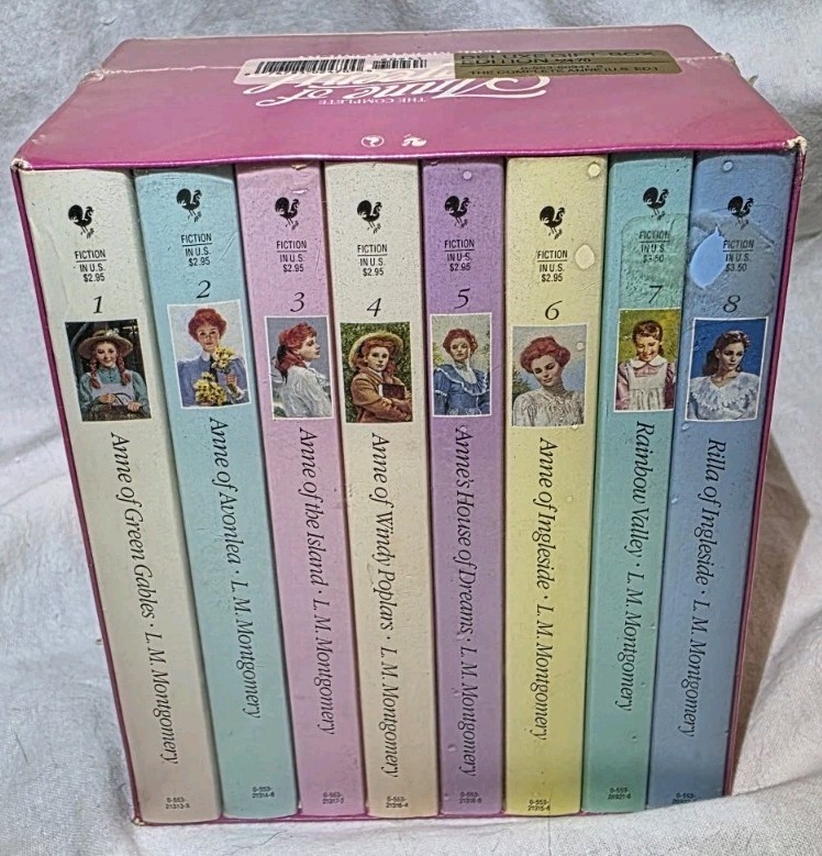 Anne Of Green Gables Complete Box Set 1-8 By L.M. Montgomery – NEW but READ