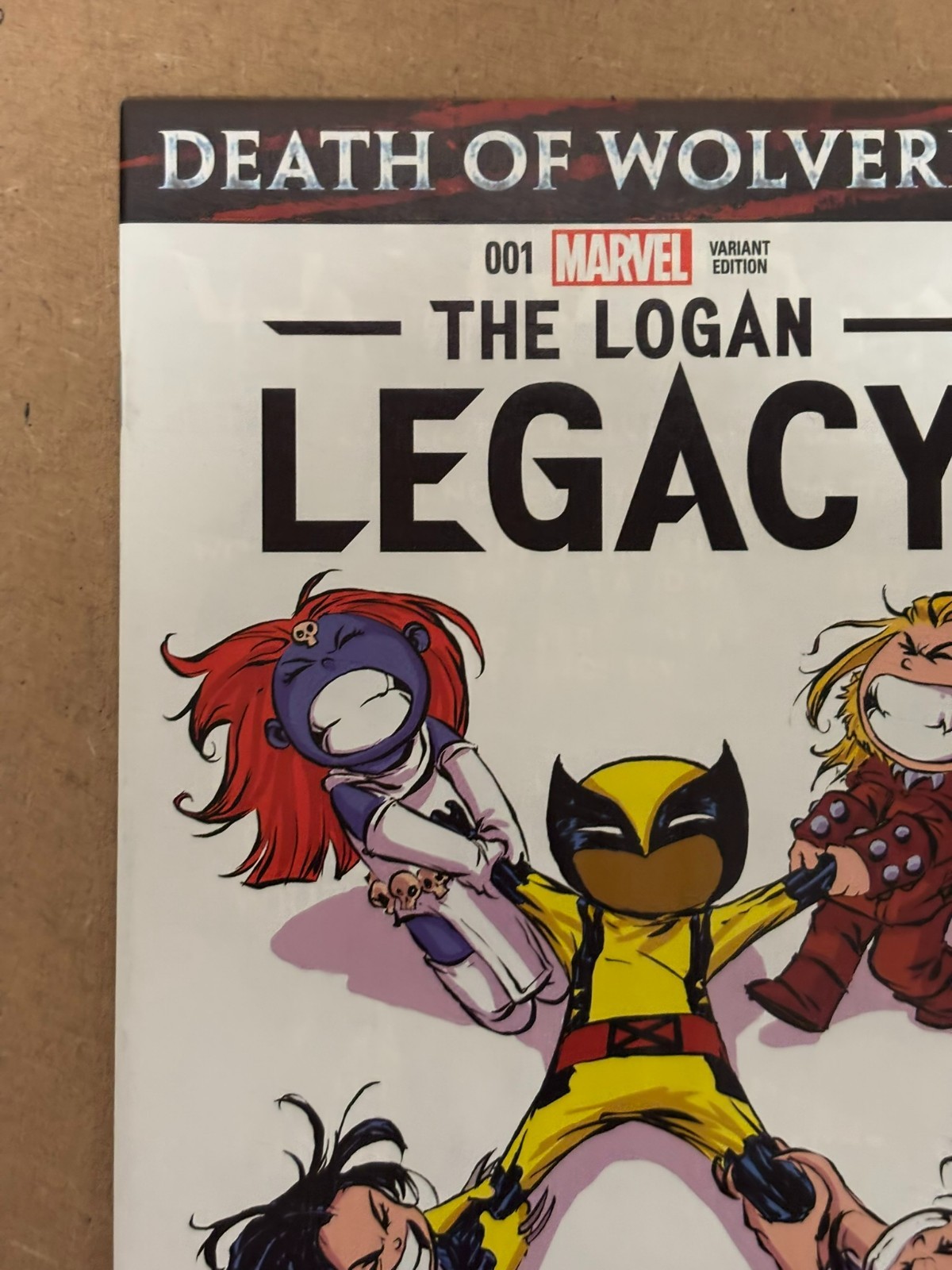 The Logan Legacy – Death of Wolverine Vol.1 # 1 – Skottie Young Variant – 2014