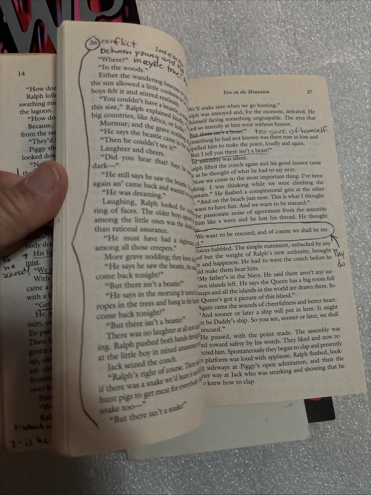 Lot of 5 Dystopian mass market pocket sized paperback books (one is underlined)