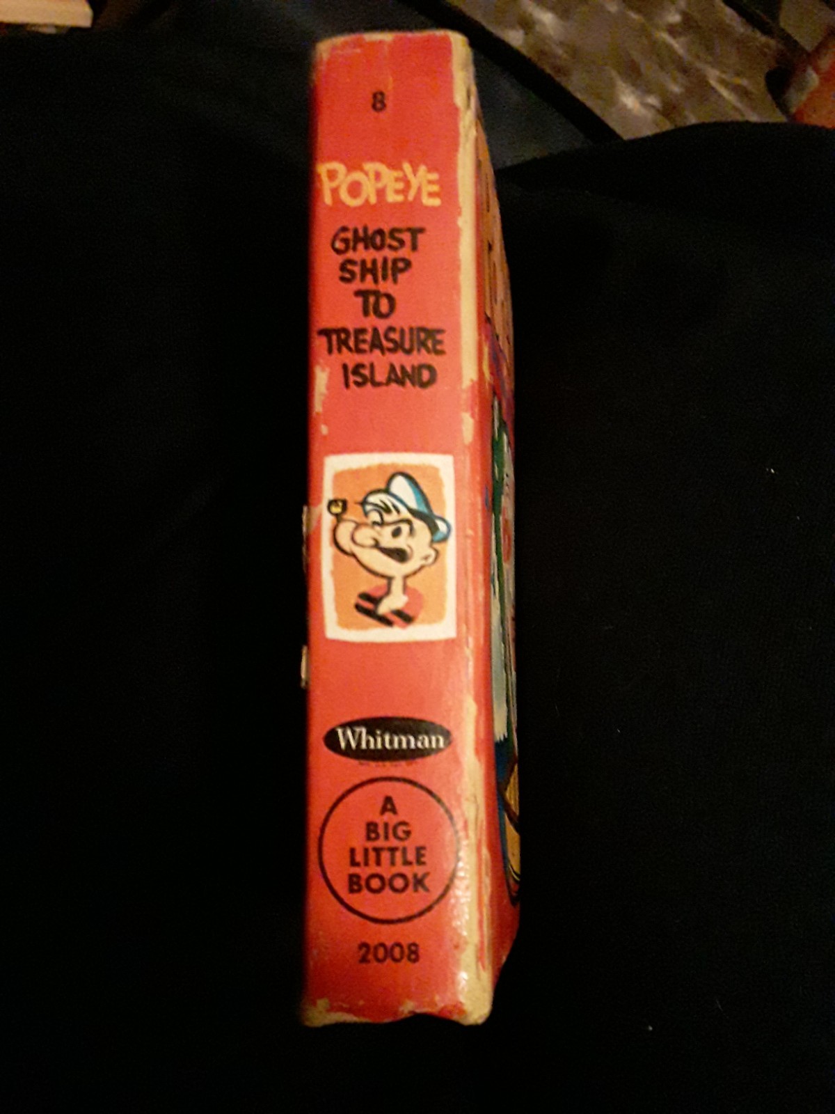 Popeye Ghost Ship To Treasure Island A Big Little Book 1967 Whitman Publishing