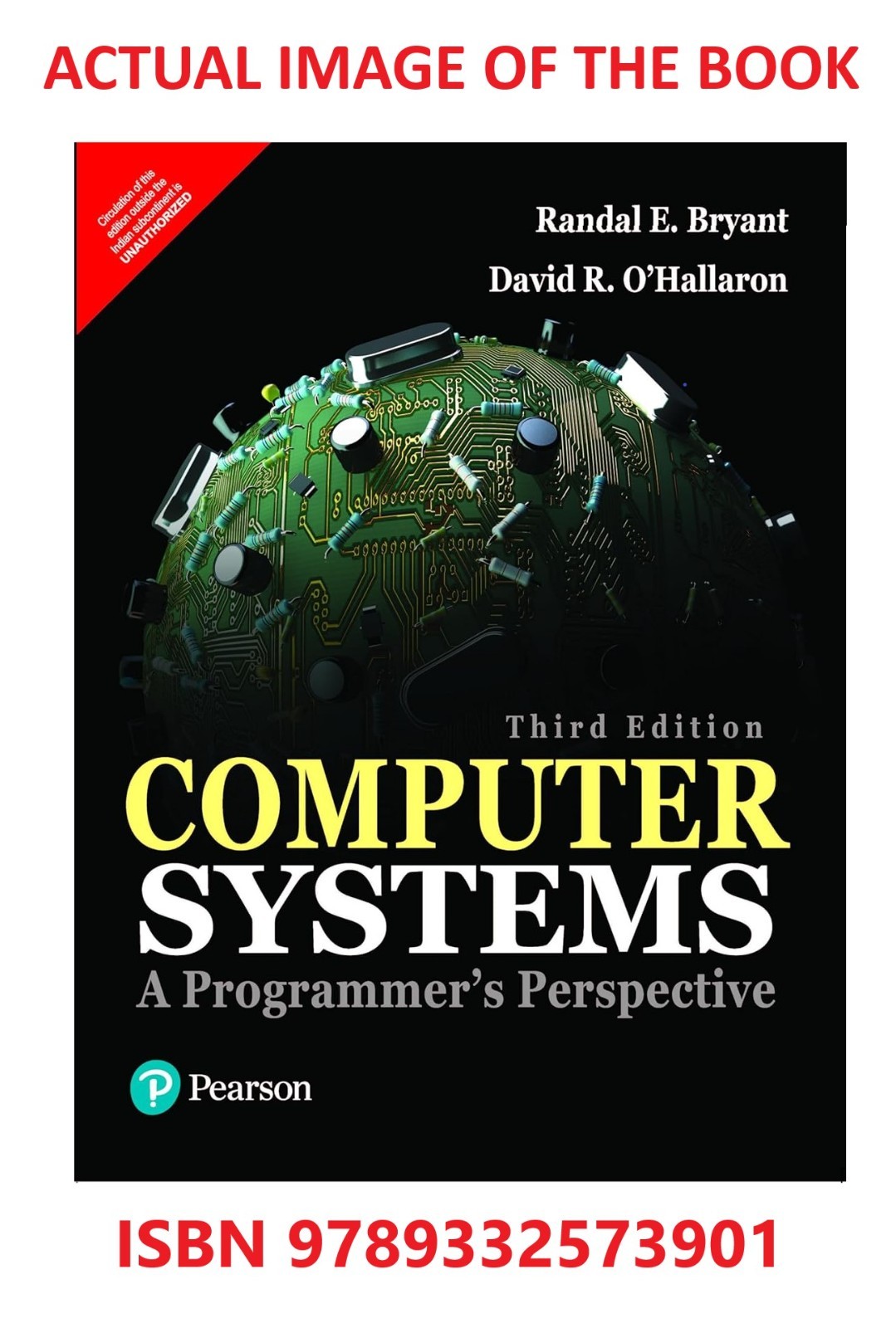 Computer Systems by Randal E. Bryant 3rd International Softcover Ed Same Book