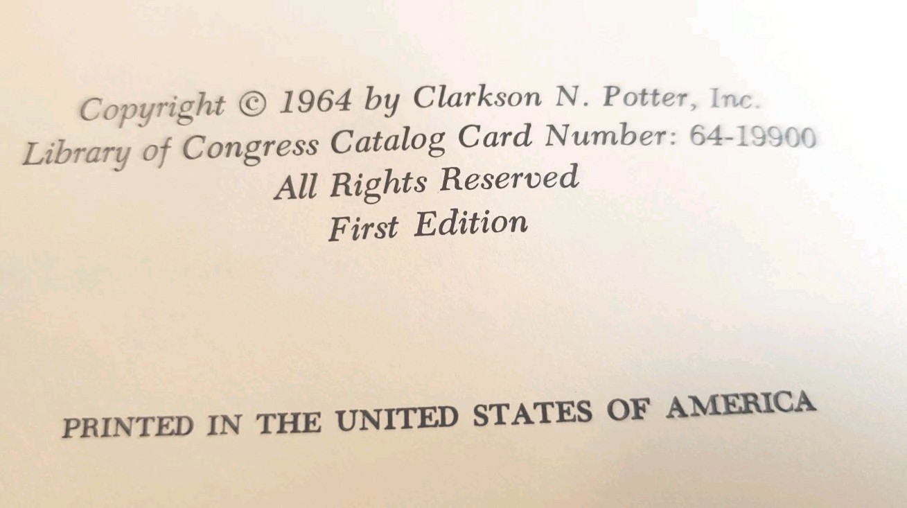 THE JEFFERSON BIBLE by Thomas Jefferson – 1st Edition HC 1964 Clarkson N. Potter