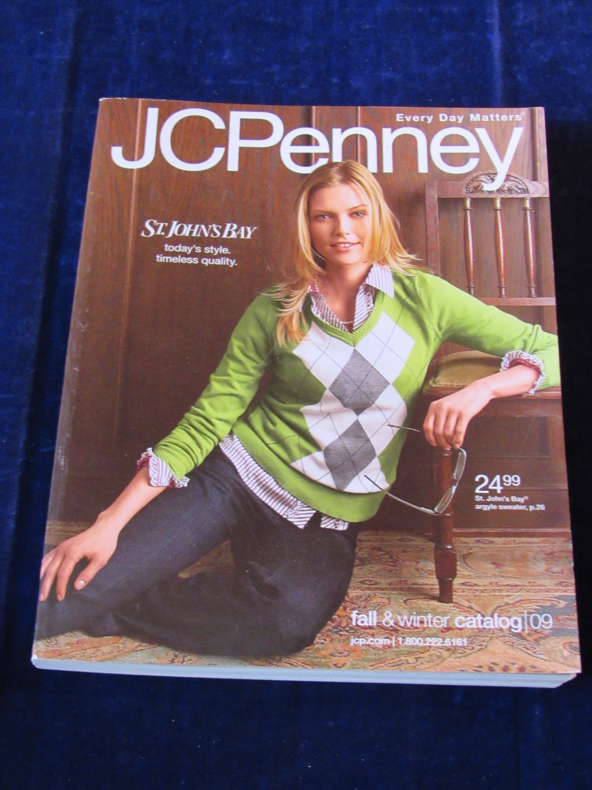 JC Penney 2009 Catalog 822 Pages Fall &Winter catalog clean very nice M25
