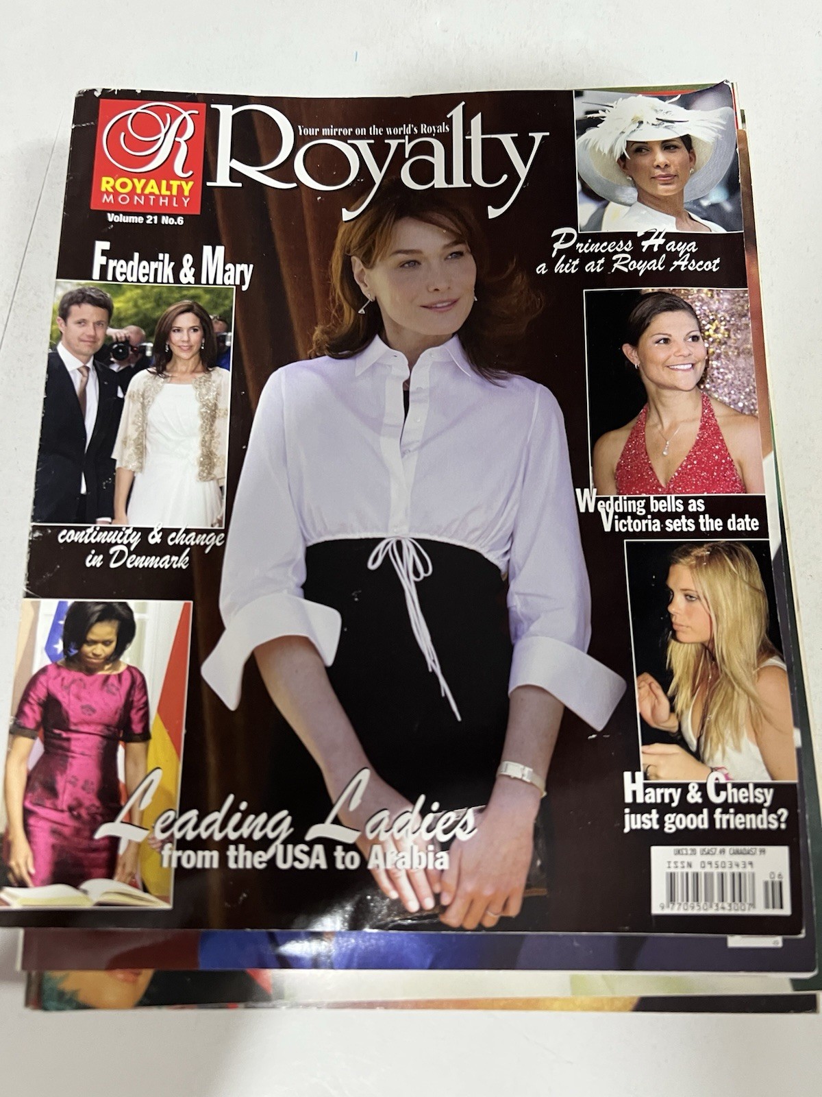 Royalty Magazine Lot Of 12 1985-86,89-90, 2002,11-13 Princess Diana Royal Family