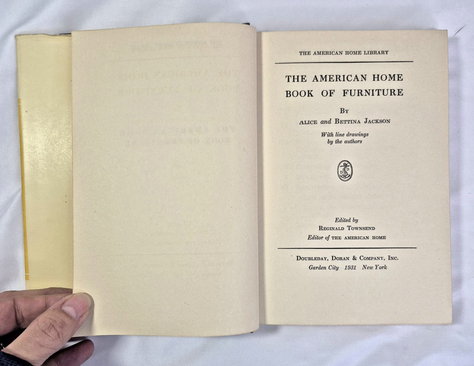 The American Home Library Book Set Of 10 First Edition 1931 DYI Home Improve VG+