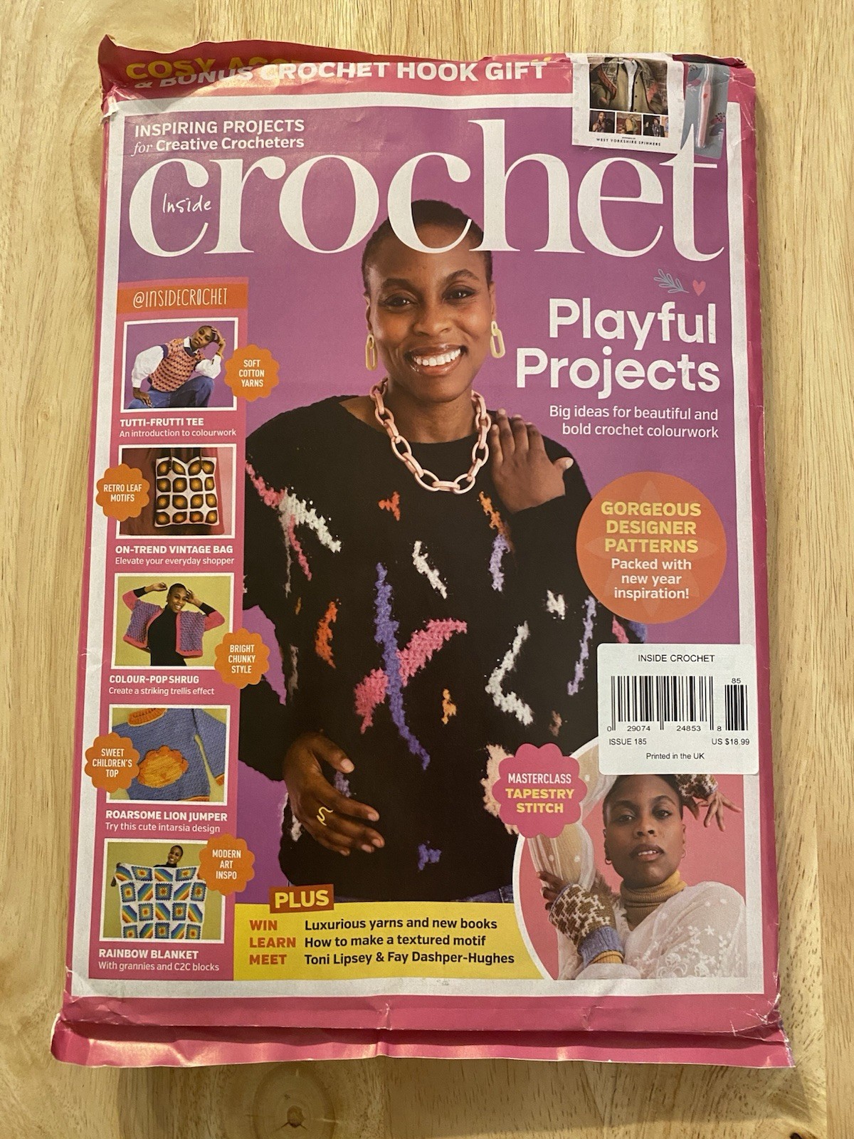 New Inside Crochet Magazine Craft Art Patterns Sold Out 185 US SELLER