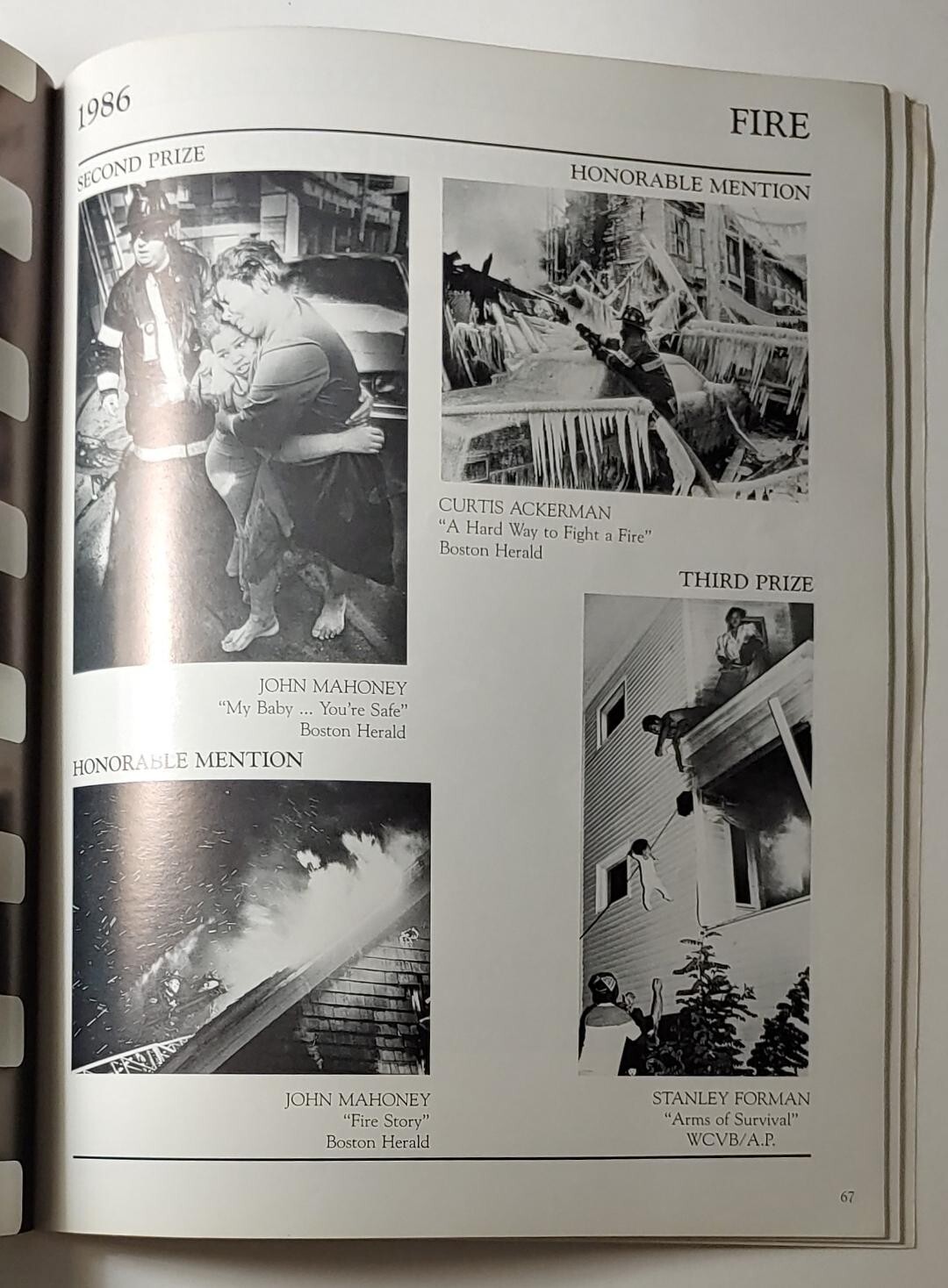 1987 THE NEWS PHOTOGRAPHER: Boston Press Photographers Association – 112 pages
