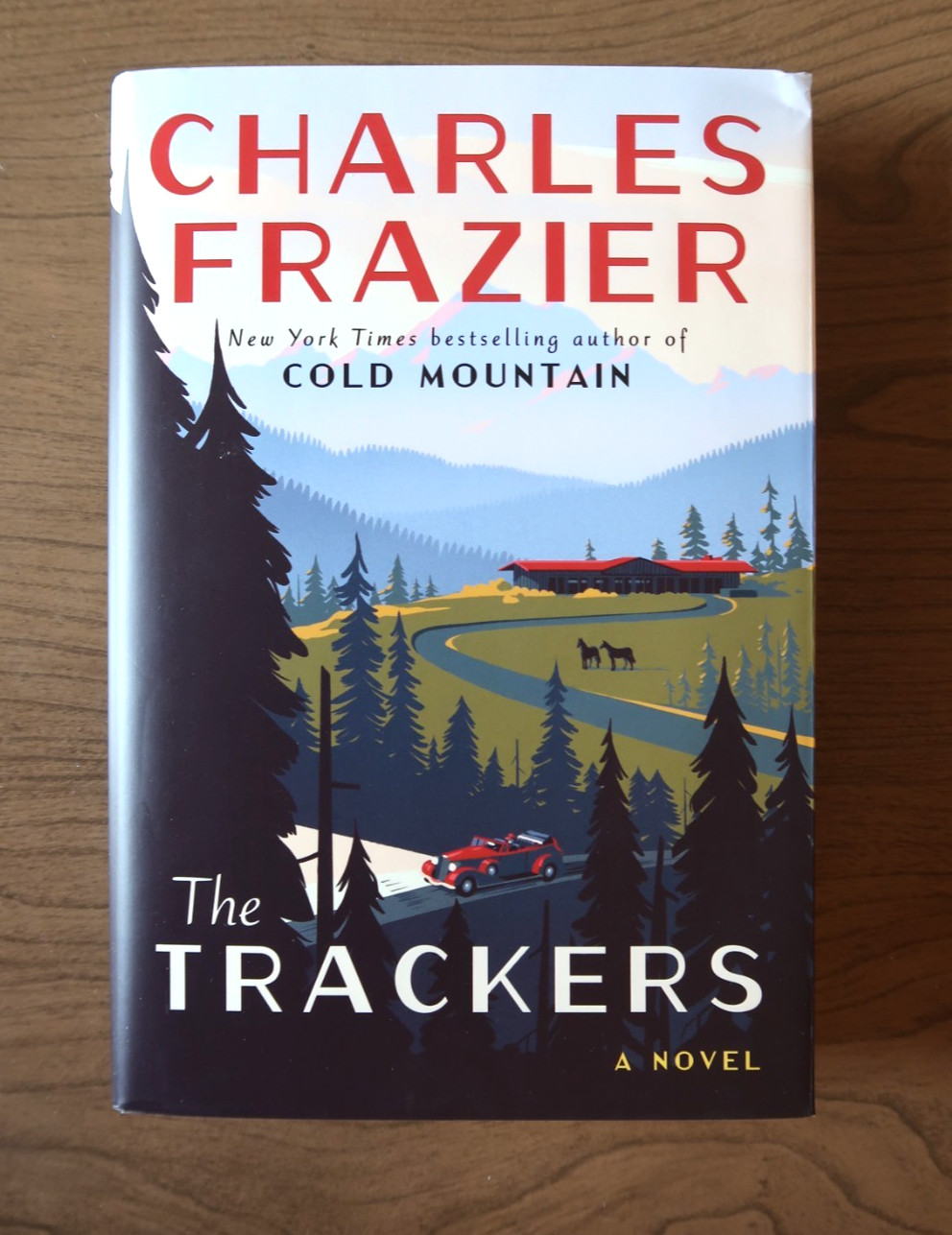 The Trackers by Charles Frazier (2023) HC 1ed Signed VG+ Fast Free Shipping