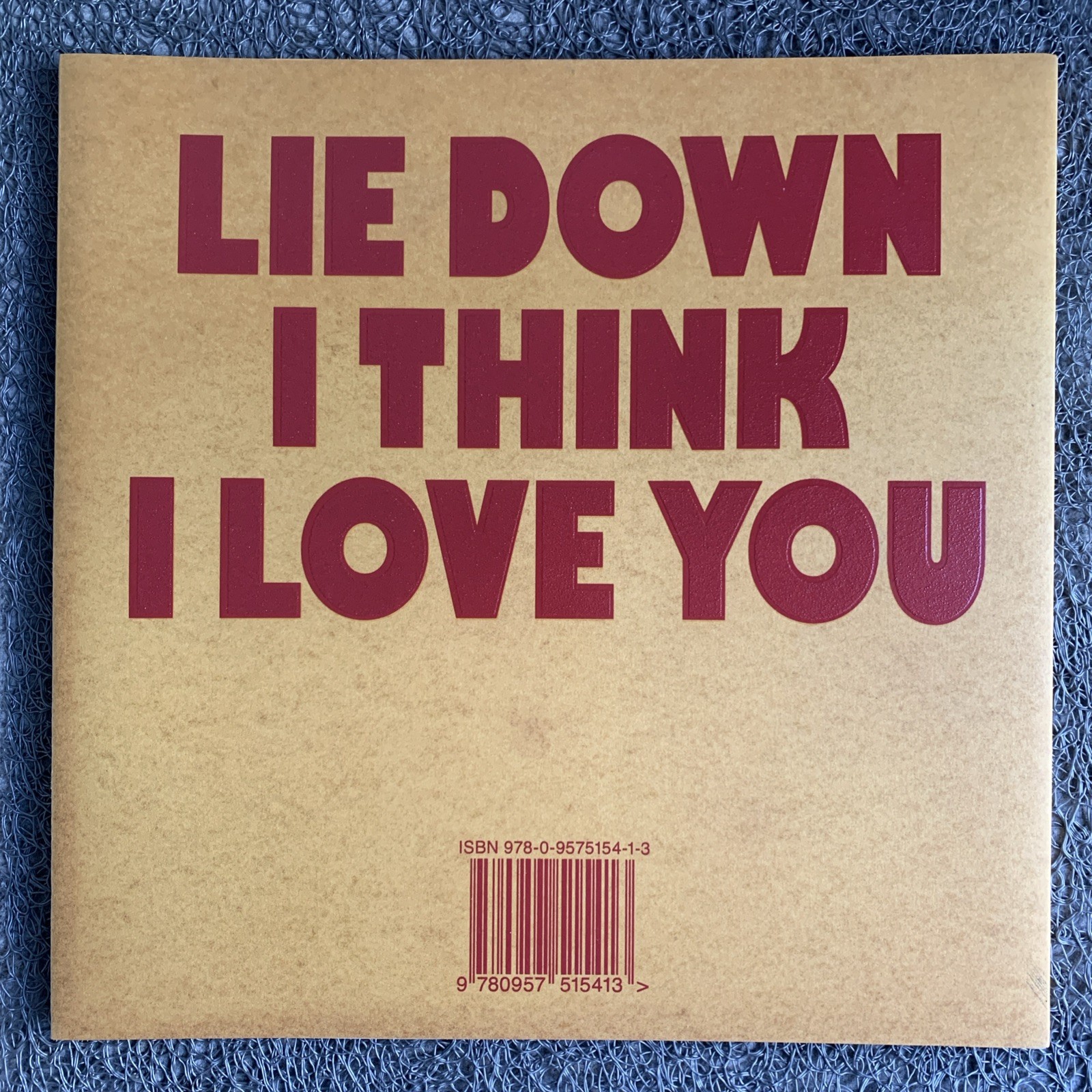 Charming Baker : Lie Down I Think I Love You : PB, 2013, 144 pages : NEW