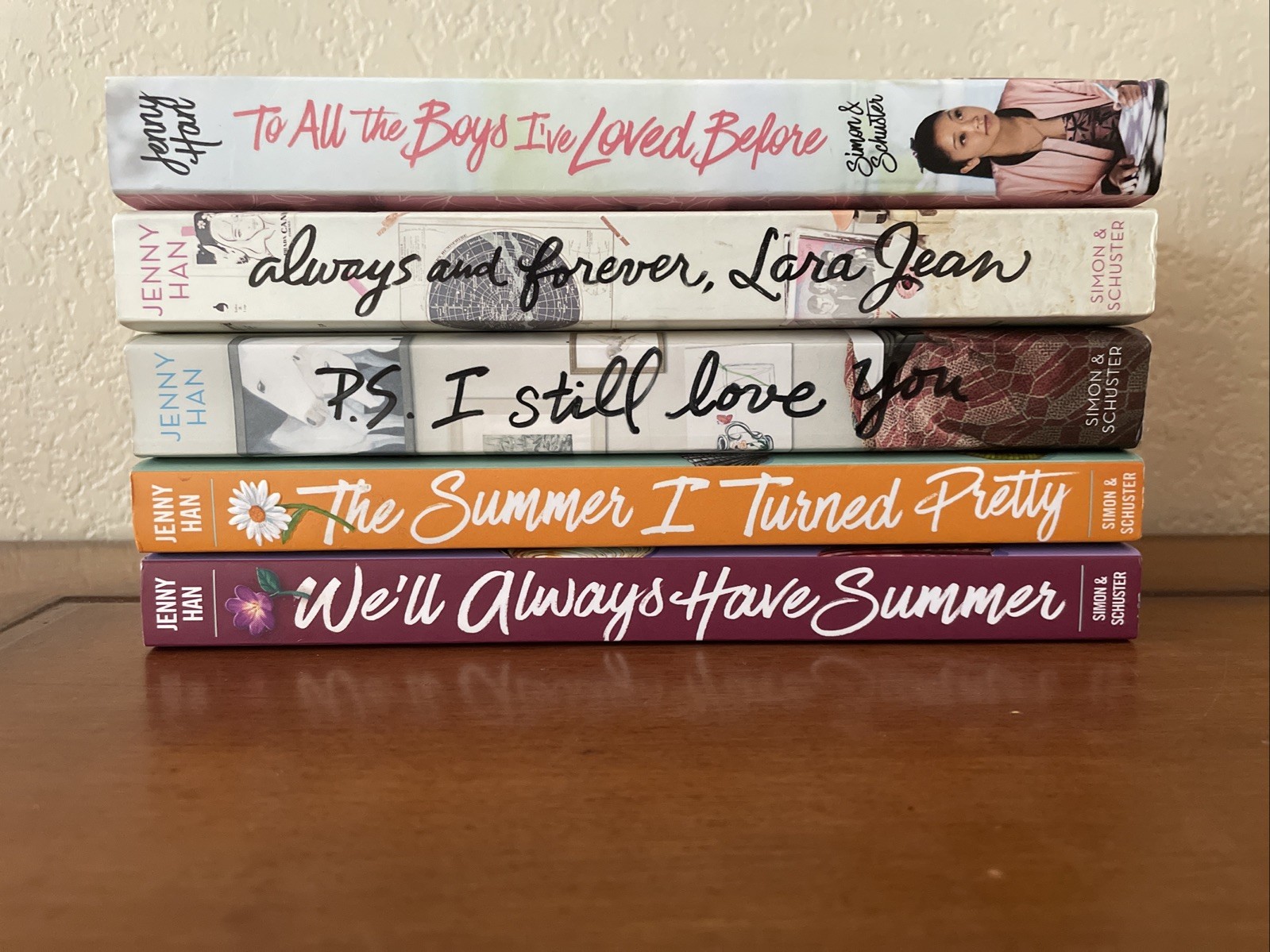 Lot of 5 Jenny Han To All The Boys I’ve Loved Before Series + Summer I Turned PB