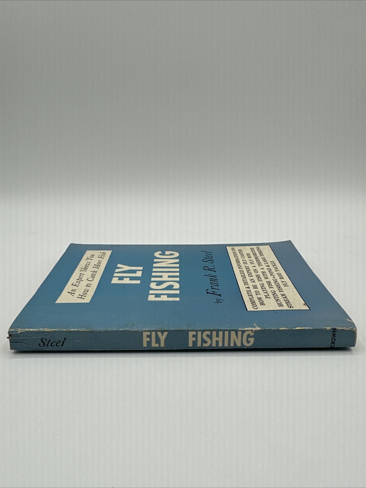 Fly Fishing Frank Steel 1946 Paperback Rare 194 Pages