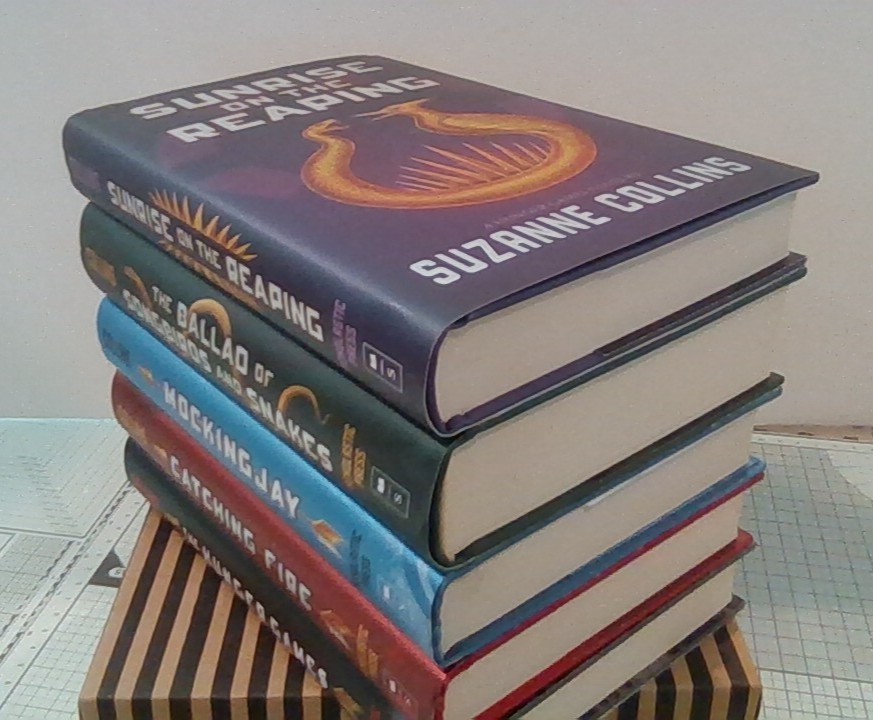 The Hunger Games- Complete Set, by Suzanne Collins, Vol 1-5, All 1st Ed., HC