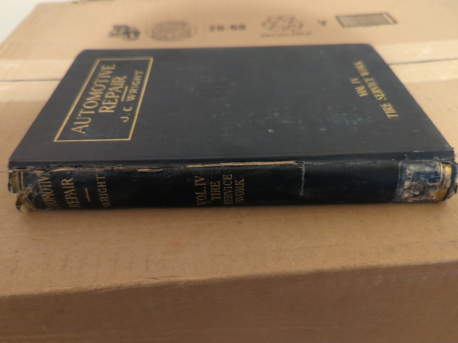 1921-22 Automotive Repair Vol. I-IV General Repair Work Electrical J.C. Wright