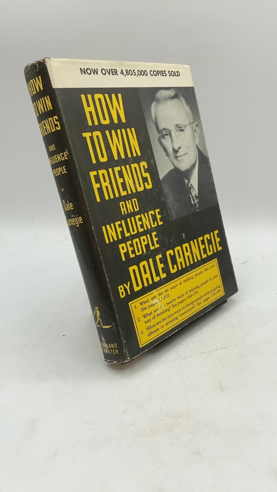 How to Win Friends and Influence People Dale Carnegie Hardcover 106th Printin…