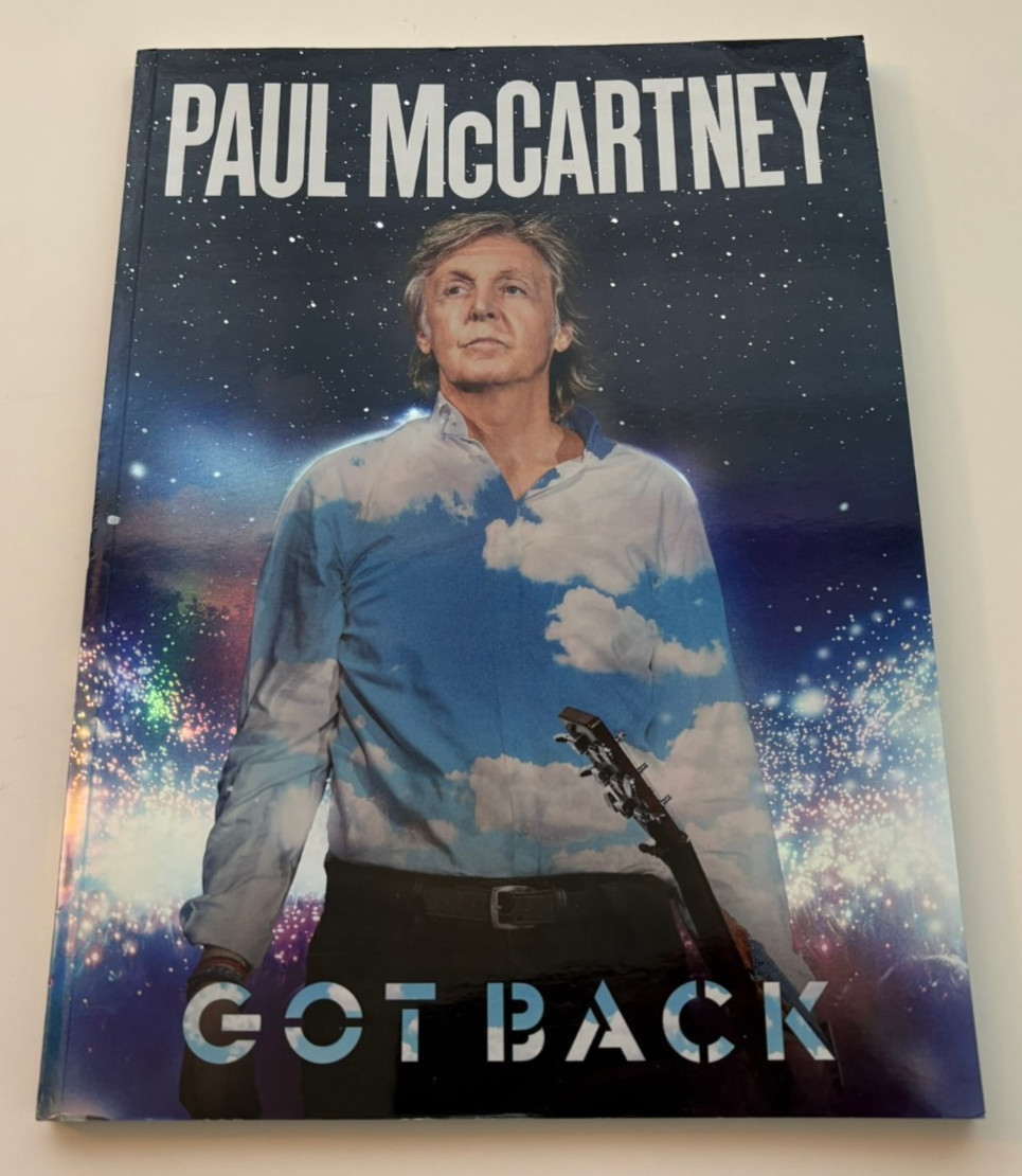 Paul McCartney Got Back Tour 80 Page Book
