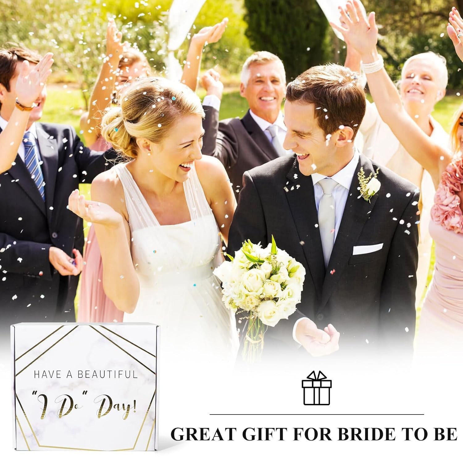 Elegant 7-Piece Bridal Shower Gift Set for Future Mrs – Romantic Keepsake