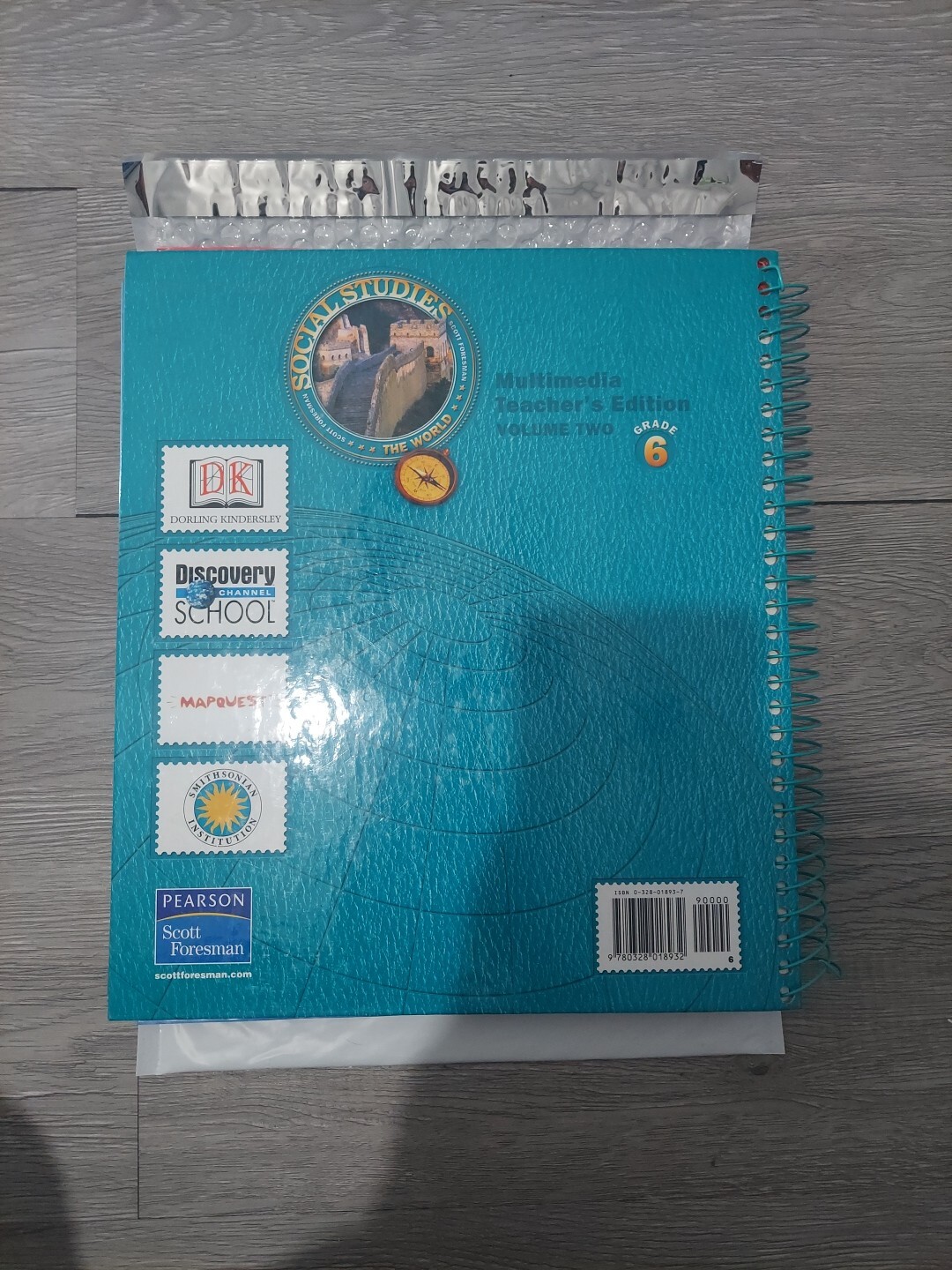 SCOTT FORESMAN: SOCIAL STUDIES, THE WORLD, GRADE 6, VOL. By Candy Dawson Boyd