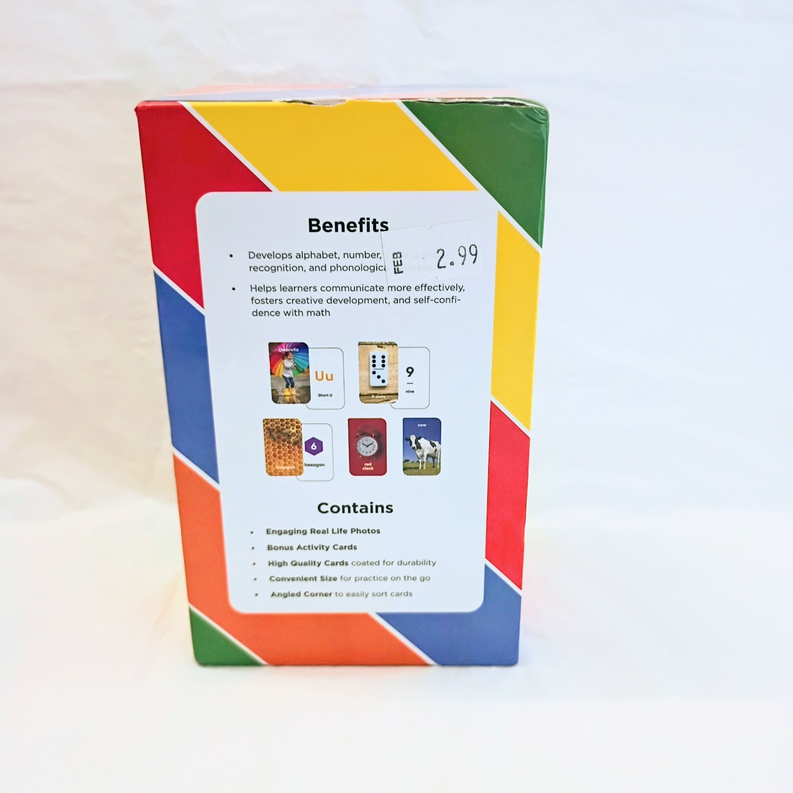 Think Tank Scholar Preschool Flashcards Box Set