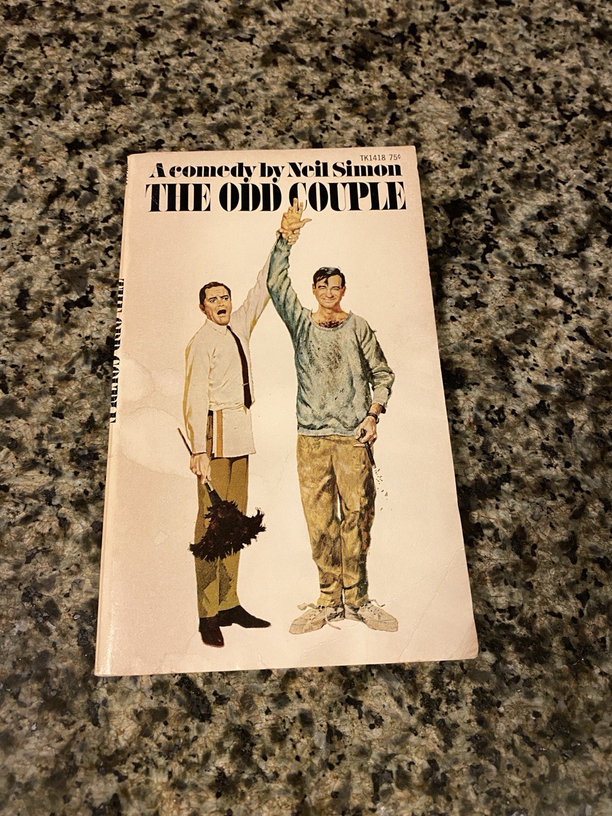 The Odd Couple-Neil Simon-Scholastic Book Services First Printing Paperback 1969